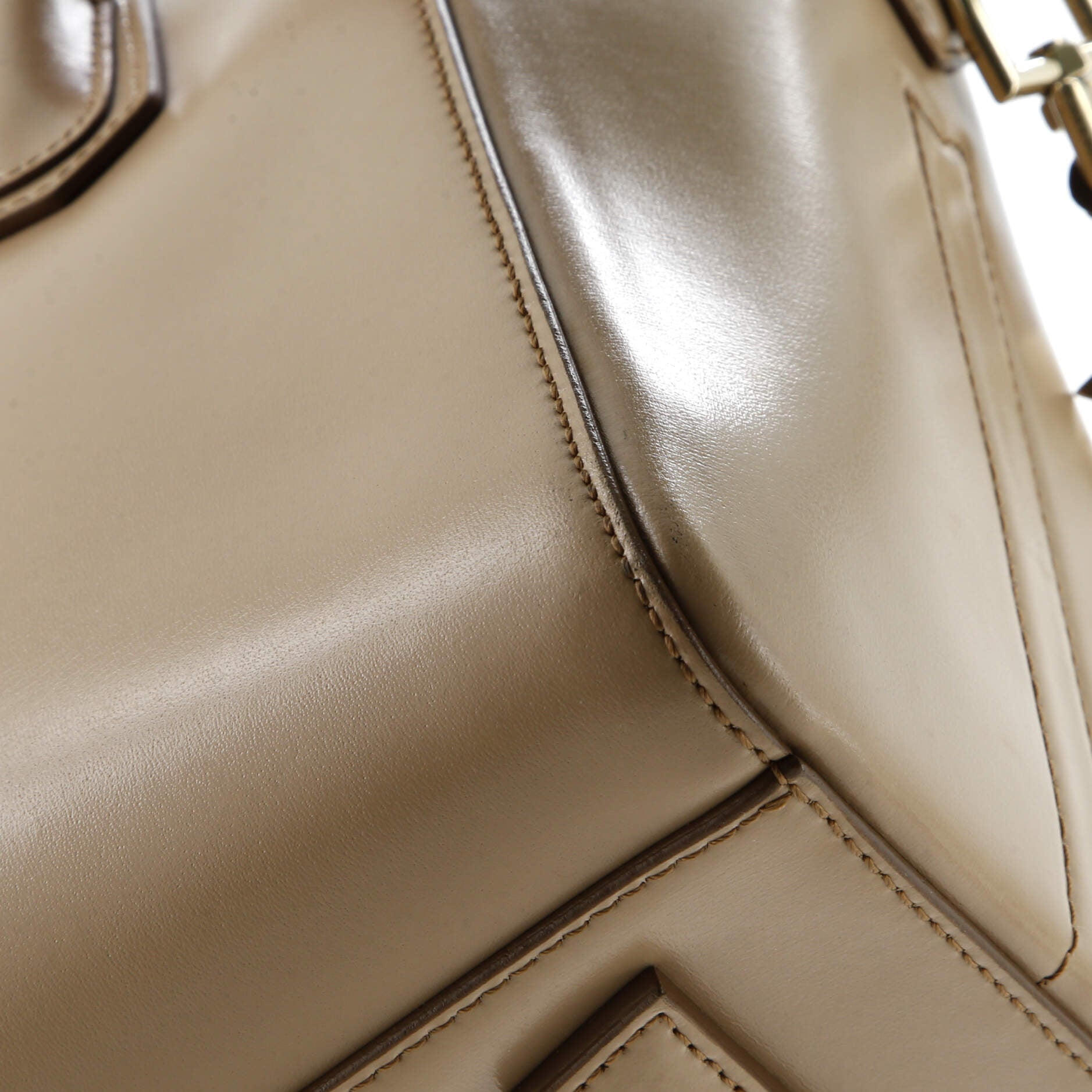 Pre-Loved Givenchy Antigona Bag Glazed Leather Small - Image 7
