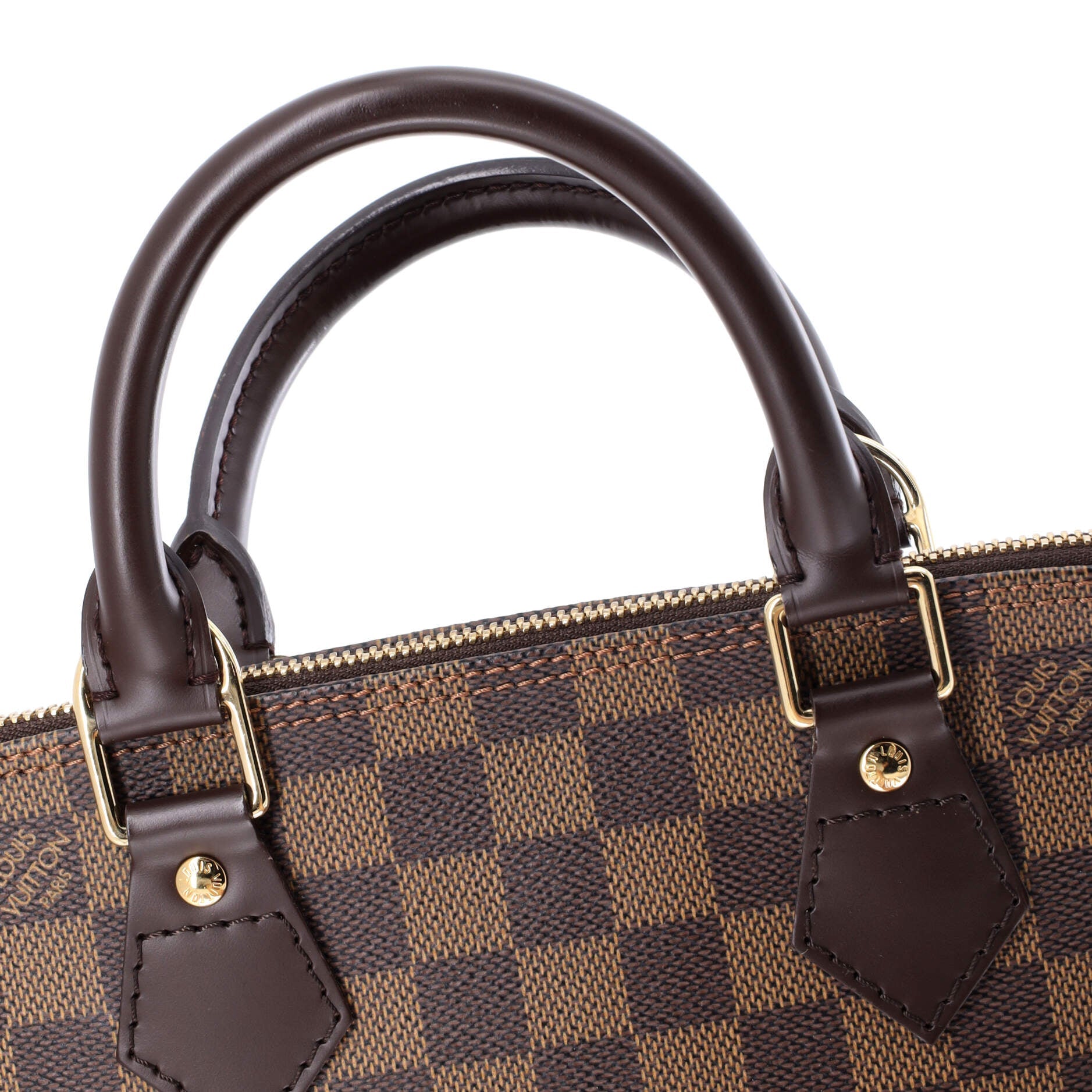 Pre-Loved Louis Vuitton Vintage Alma Handbag Damier PM - Image 6