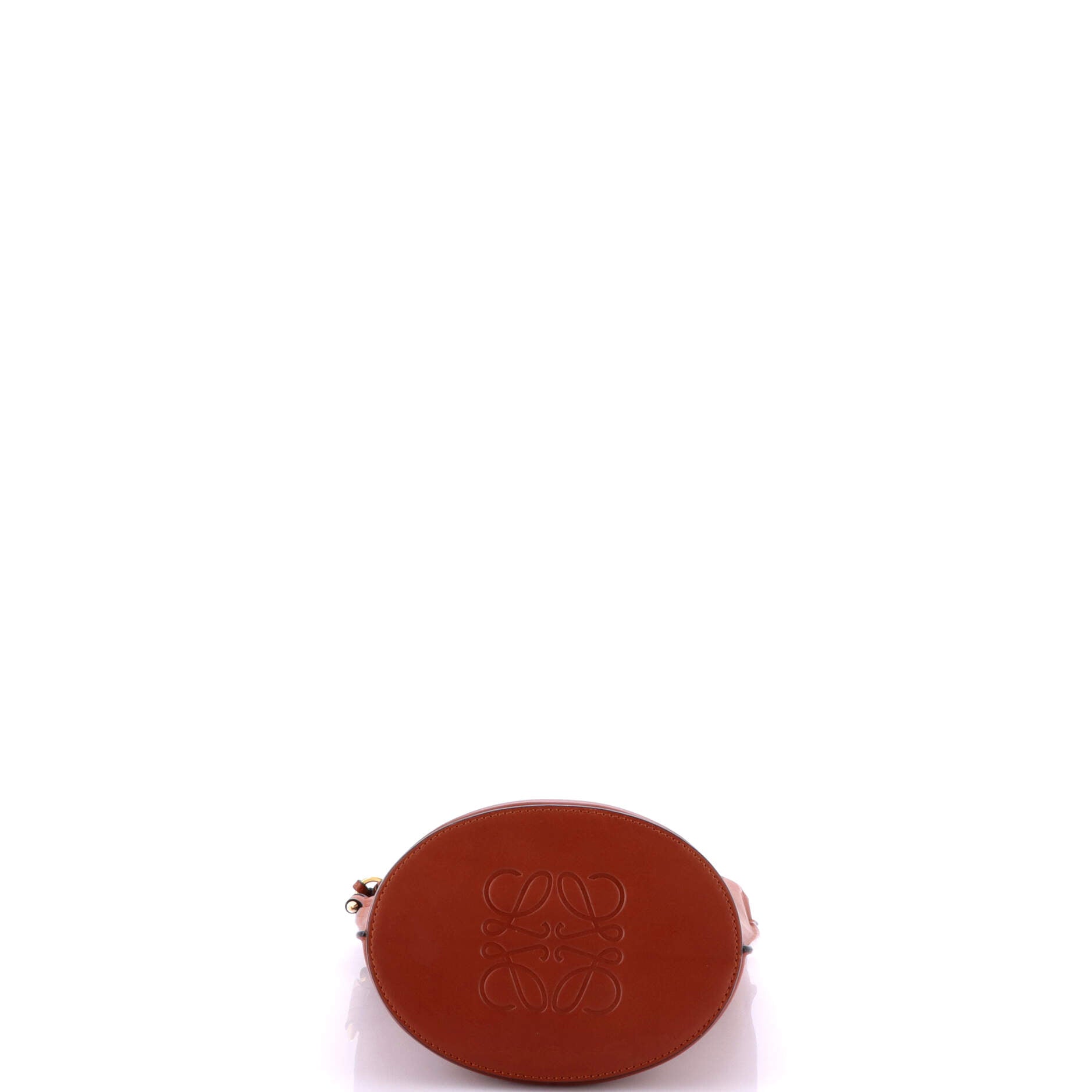 Pre-Loved Loewe Gate Top Handle Bucket Bag Leather Medium - Image 4