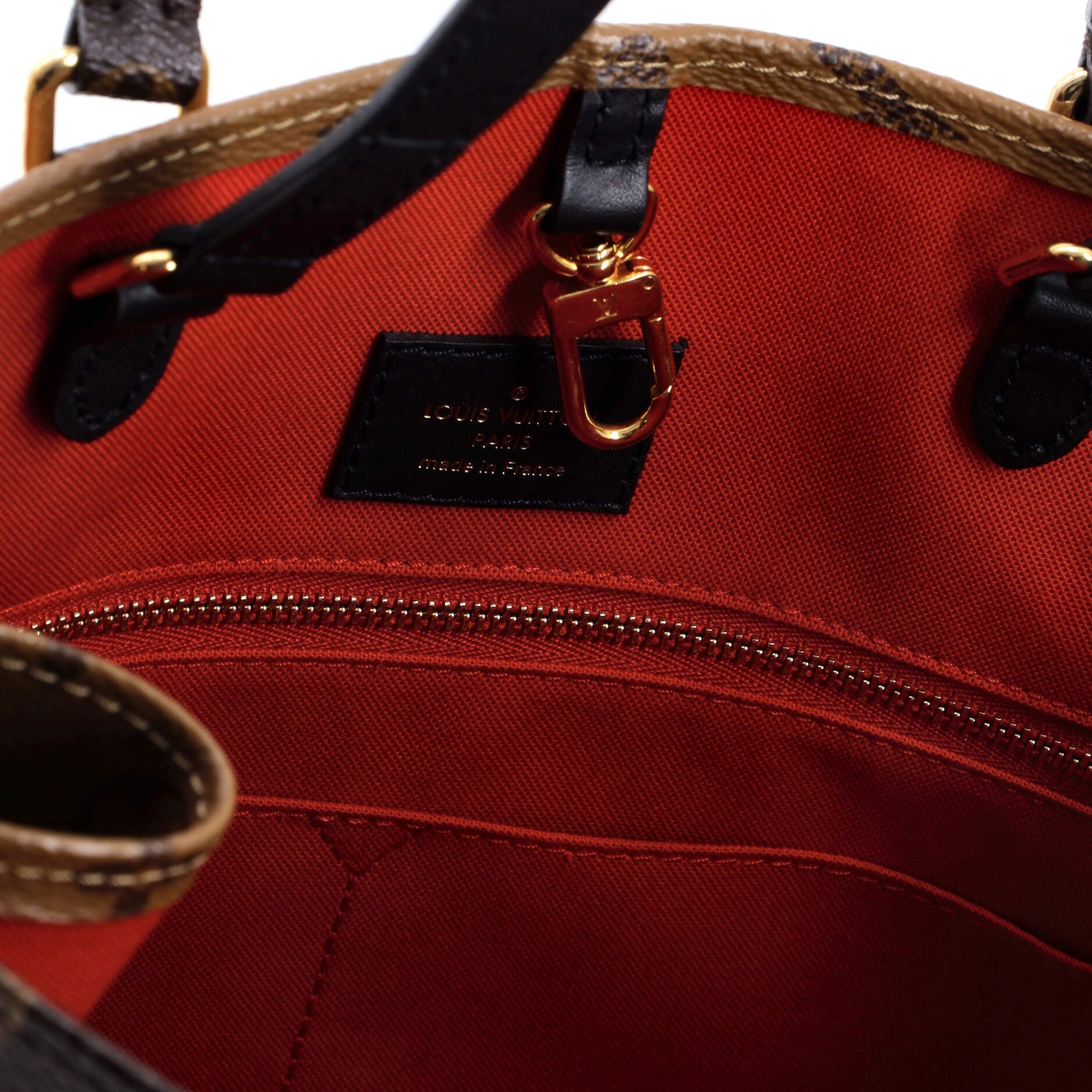 Pre-Loved Louis Vuitton OnTheGo Tote Reverse Monogram Giant MM - Image 8