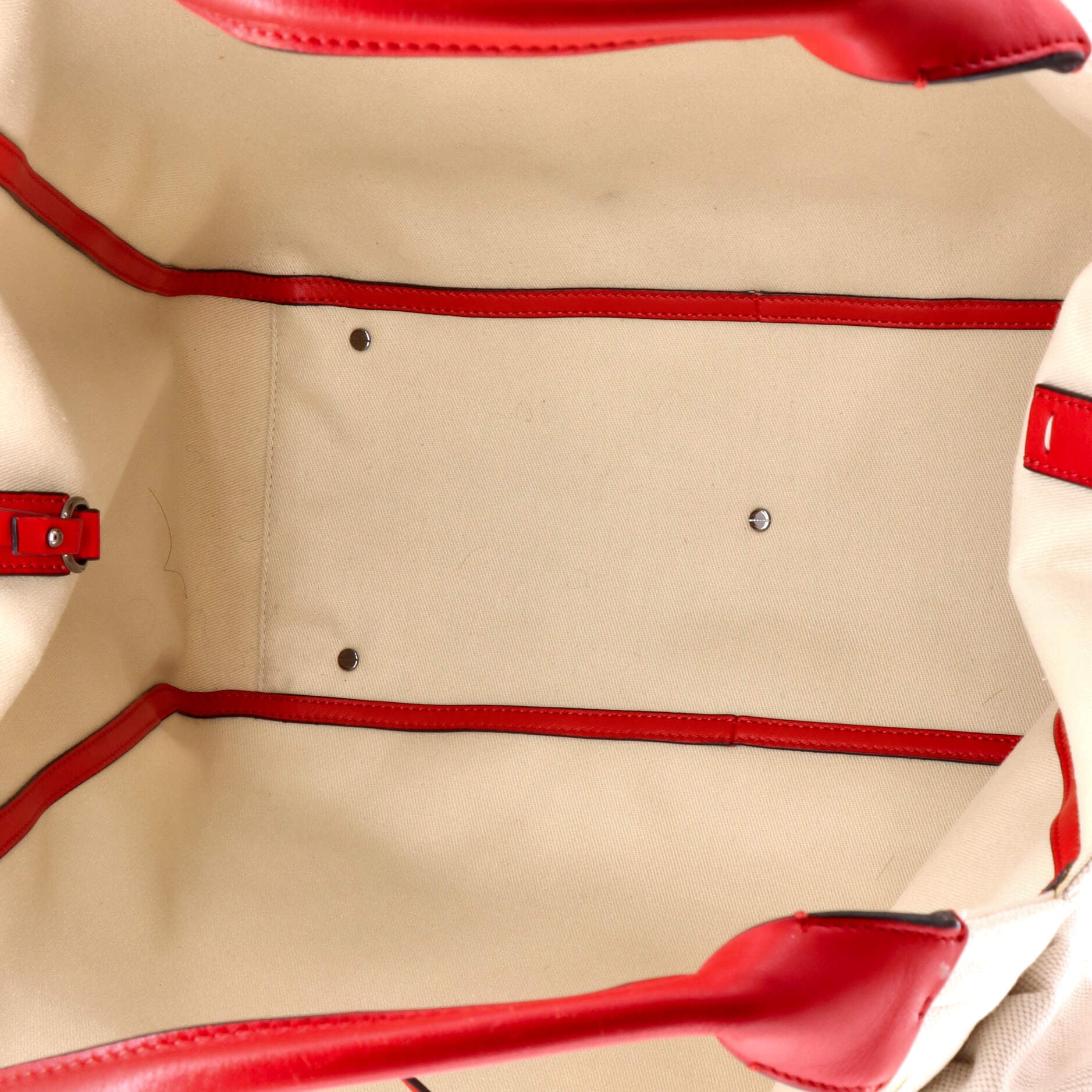 Pre-Loved Valentino Rose Blossom Atelier Bag Canvas Large - Image 6