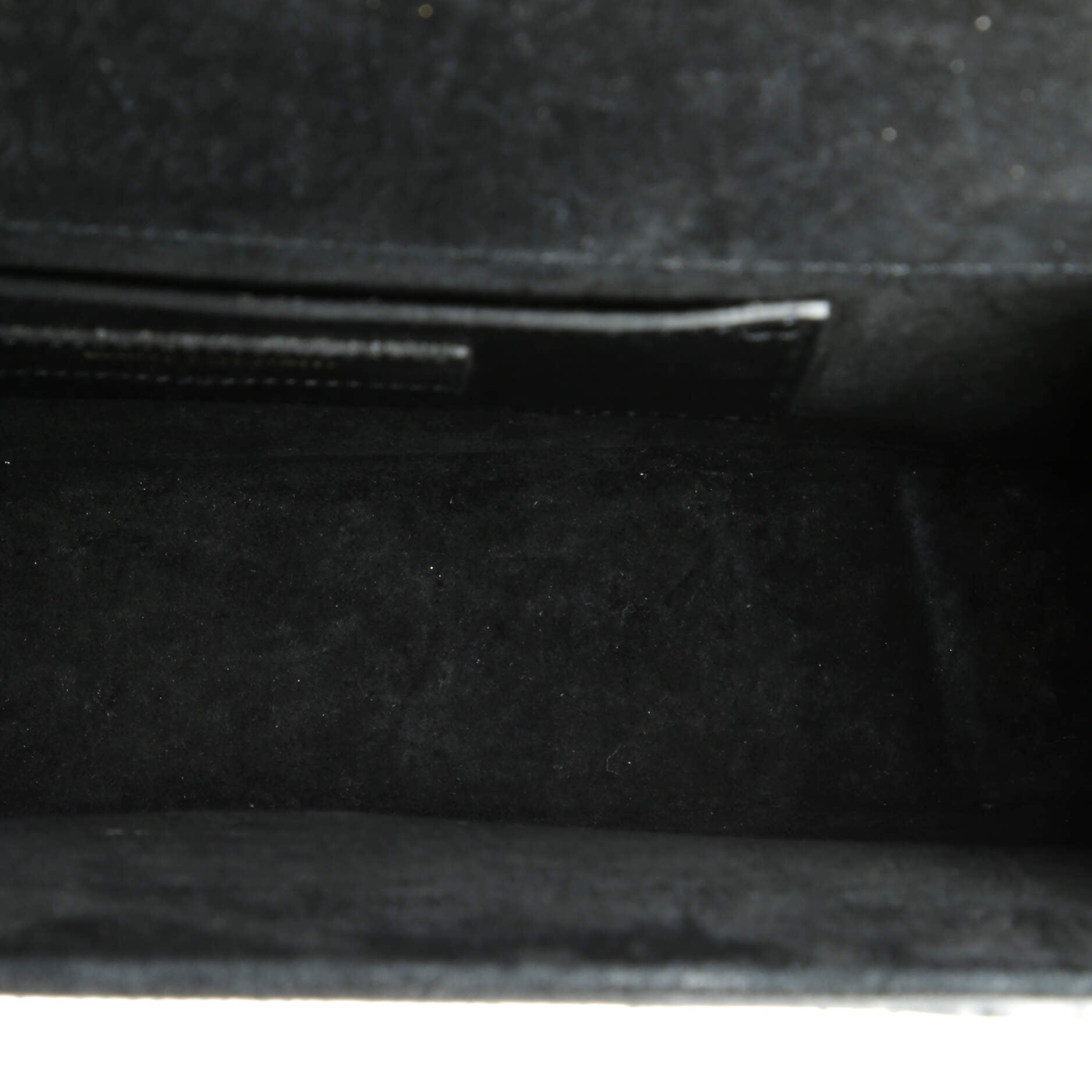 Pre-Loved Saint Laurent Classic Monogram Tassel Crossbody Bag Python Medium - Image 5