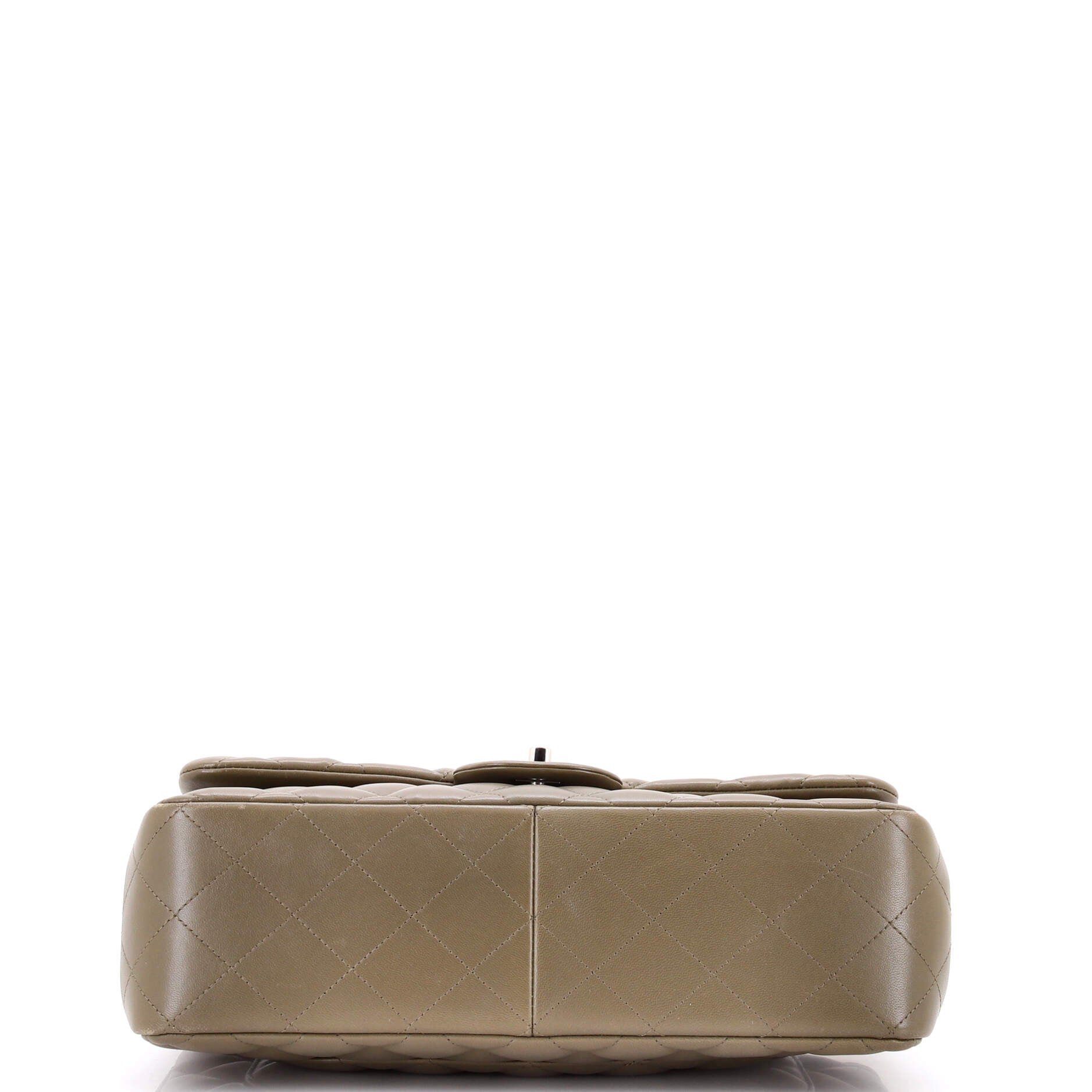 Pre-Loved Chanel Classic Double Flap Bag Quilted Lambskin Jumbo - Image 5