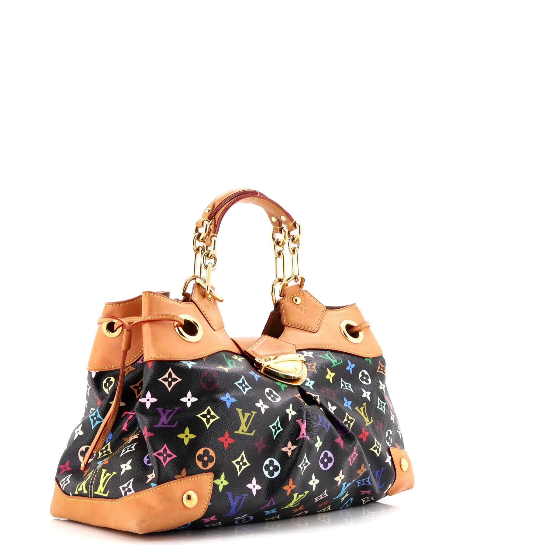 Pre-Loved Louis Vuitton Ursula Handbag Monogram Multicolor - Image 2