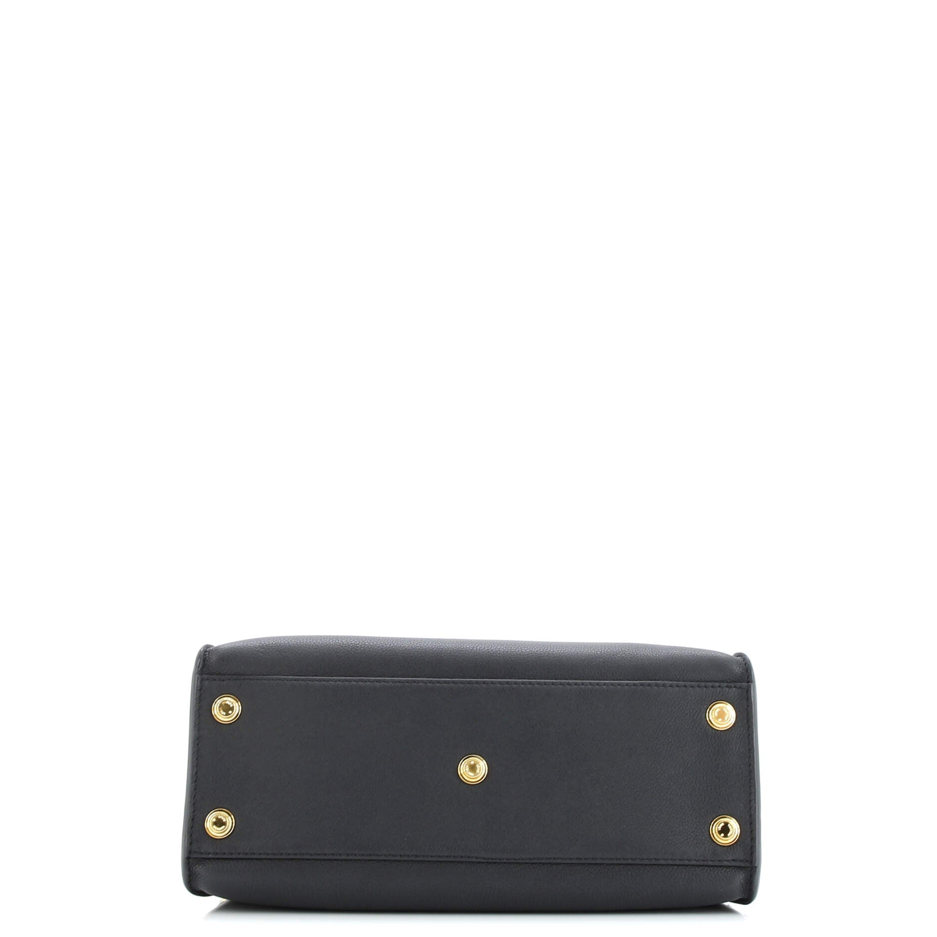 Pre-Loved Louis Vuitton On My Side Tote Monogram Tuffetage Leather MM - Image 4