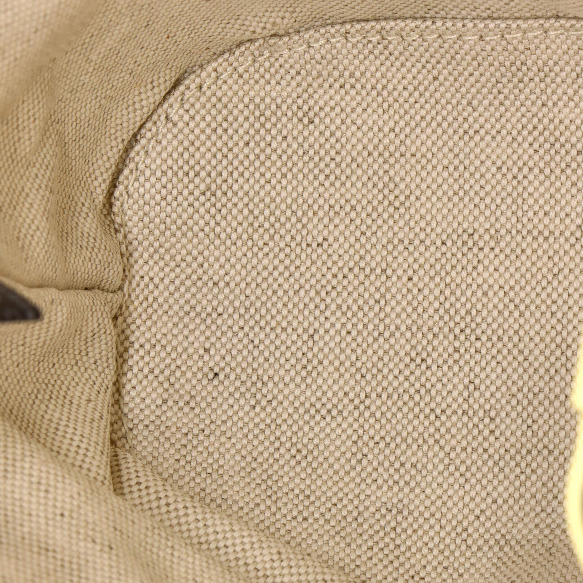 Pre-Loved Gucci Ophidia Bucket Bag Jumbo GG Canvas with Leather Mini - Image 5