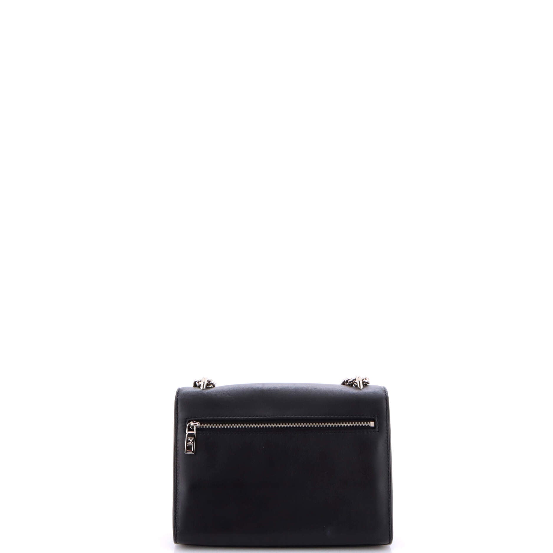 Pre-Loved Louis Vuitton Mylockme Handbag Limited Edition Pin Embellished Leather BB - Image 3