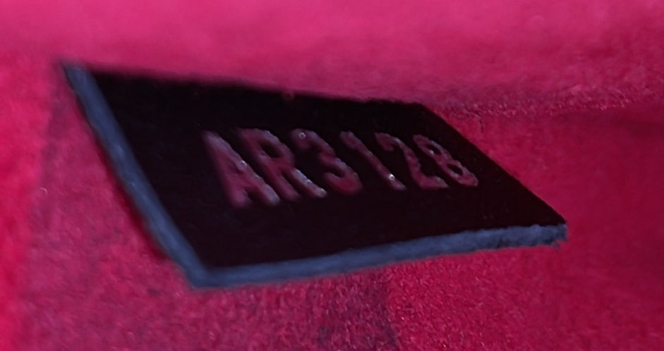 Pre-Loved Louis Vuitton Mylockme Handbag Limited Edition Pin Embellished Leather BB - Image 7