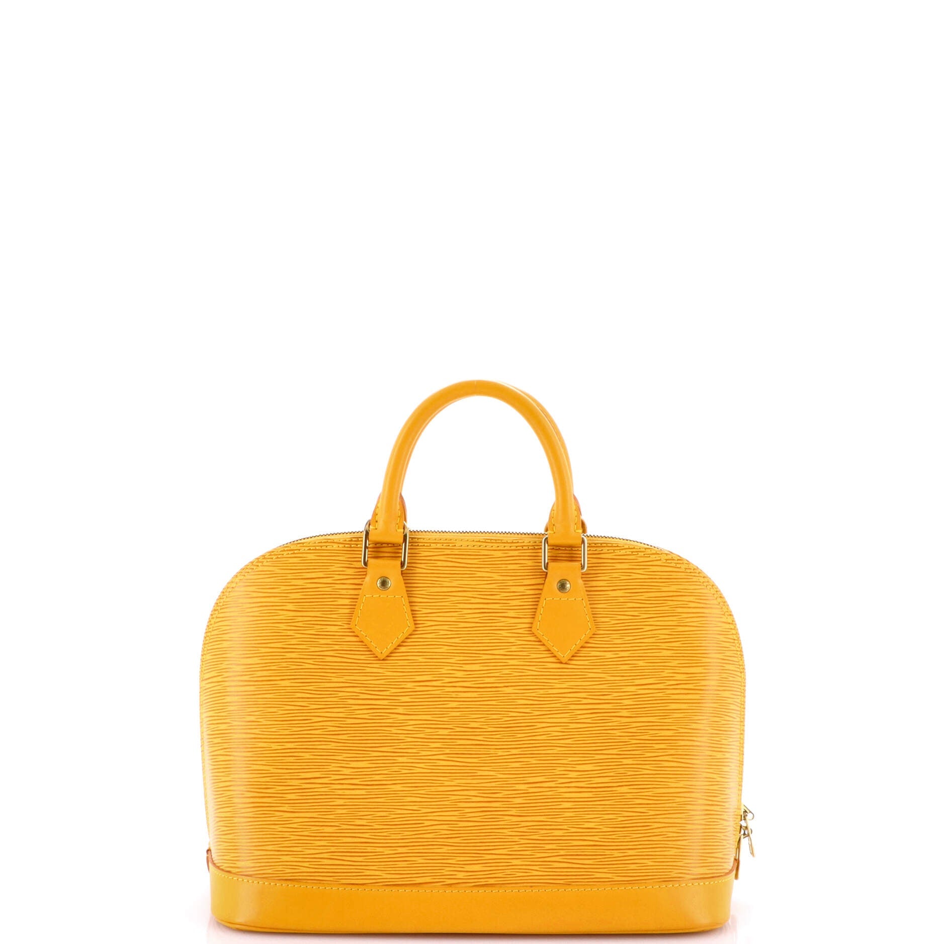 Pre-Loved Louis Vuitton Vintage Alma Handbag Epi Leather PM - Image 3