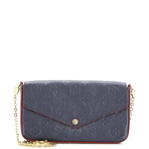 Pre-Loved Louis Vuitton Felicie Pochette Monogram Empreinte Leather
