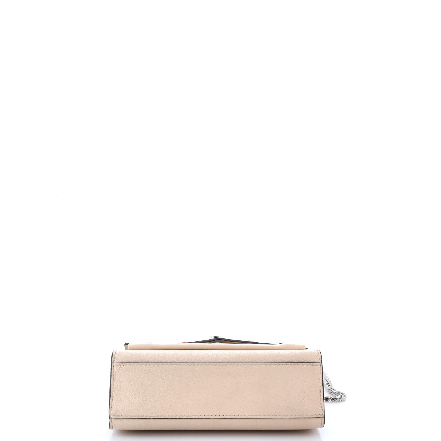 Pre-Loved Louis Vuitton Mylockme Handbag Flower Embellished Leather BB - Image 4