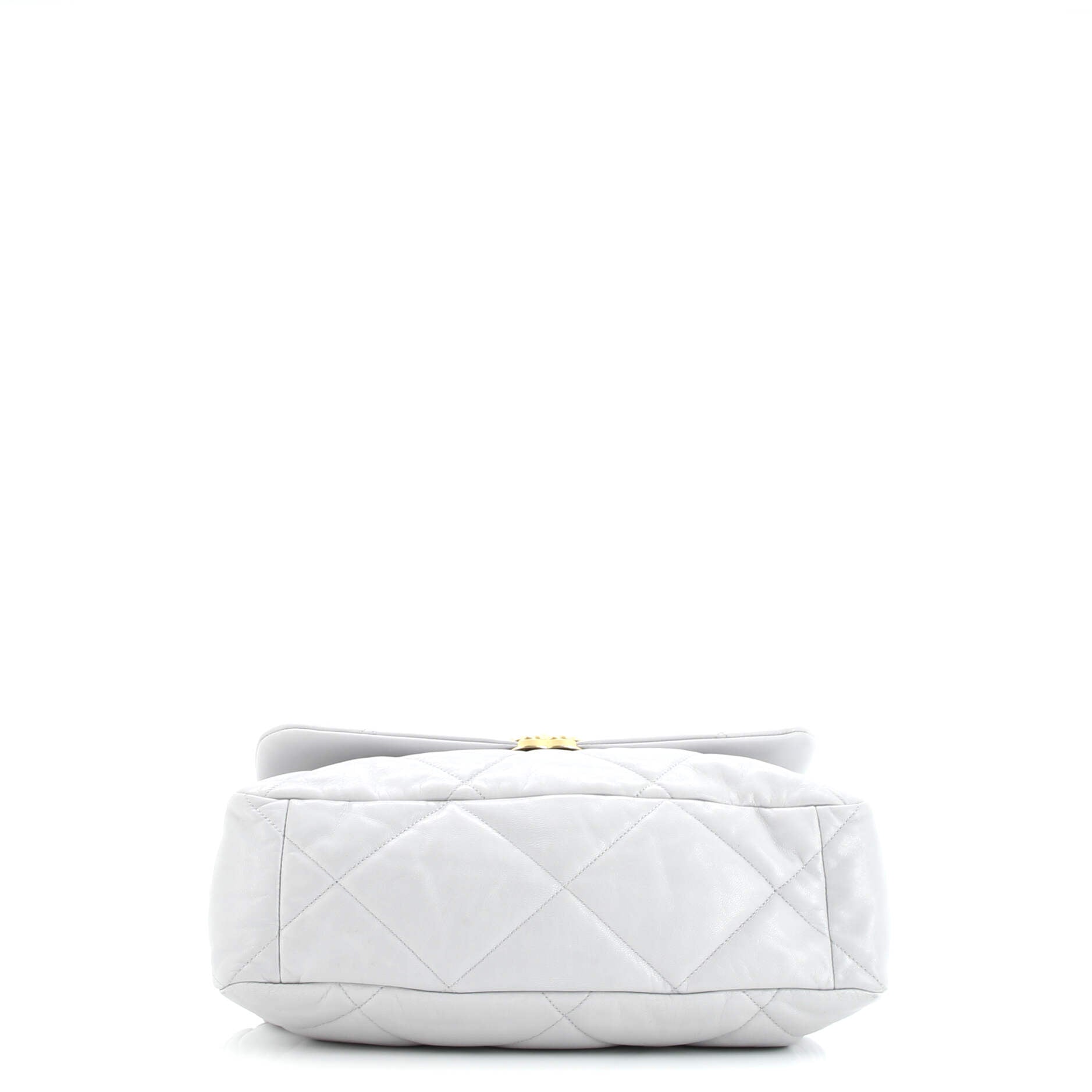 Pre-Loved Chanel 19 Flap Bag Quilted Leather Maxi - Image 5