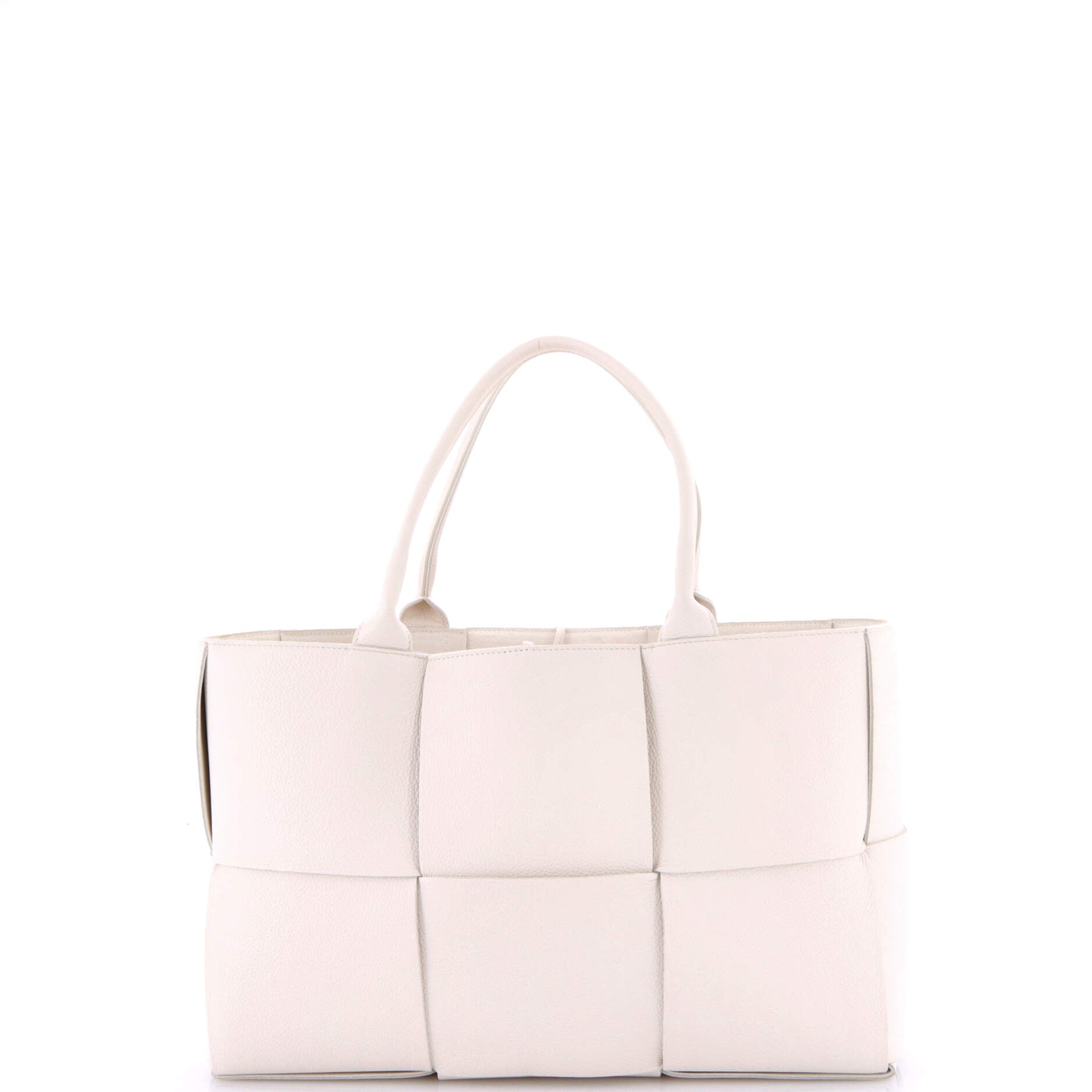 Pre-Loved Bottega Veneta Arco Tote Maxi Intrecciato Leather Medium - Image 4