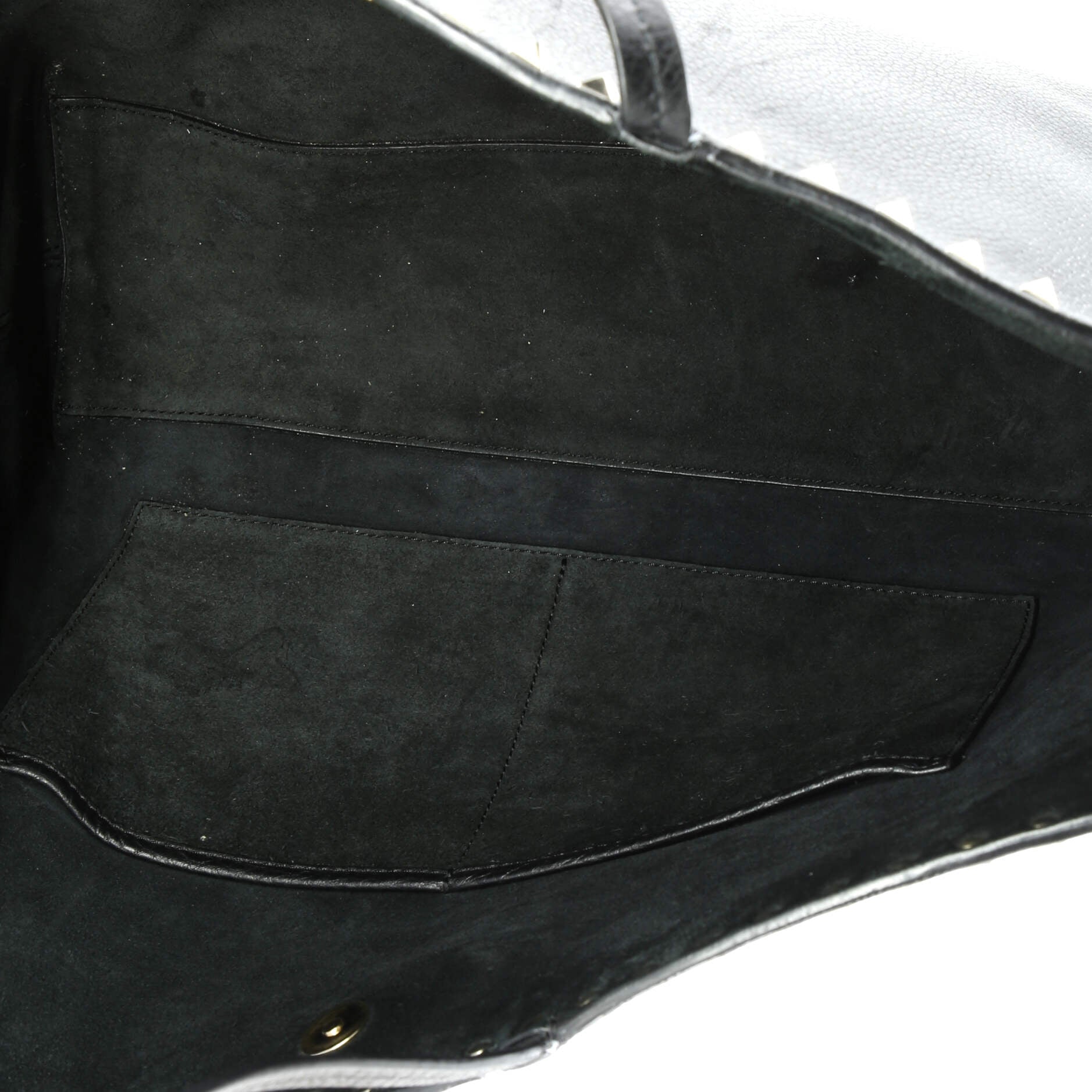 Pre-Loved Valentino Rockstud Shopper Tote Leather Large - Image 9