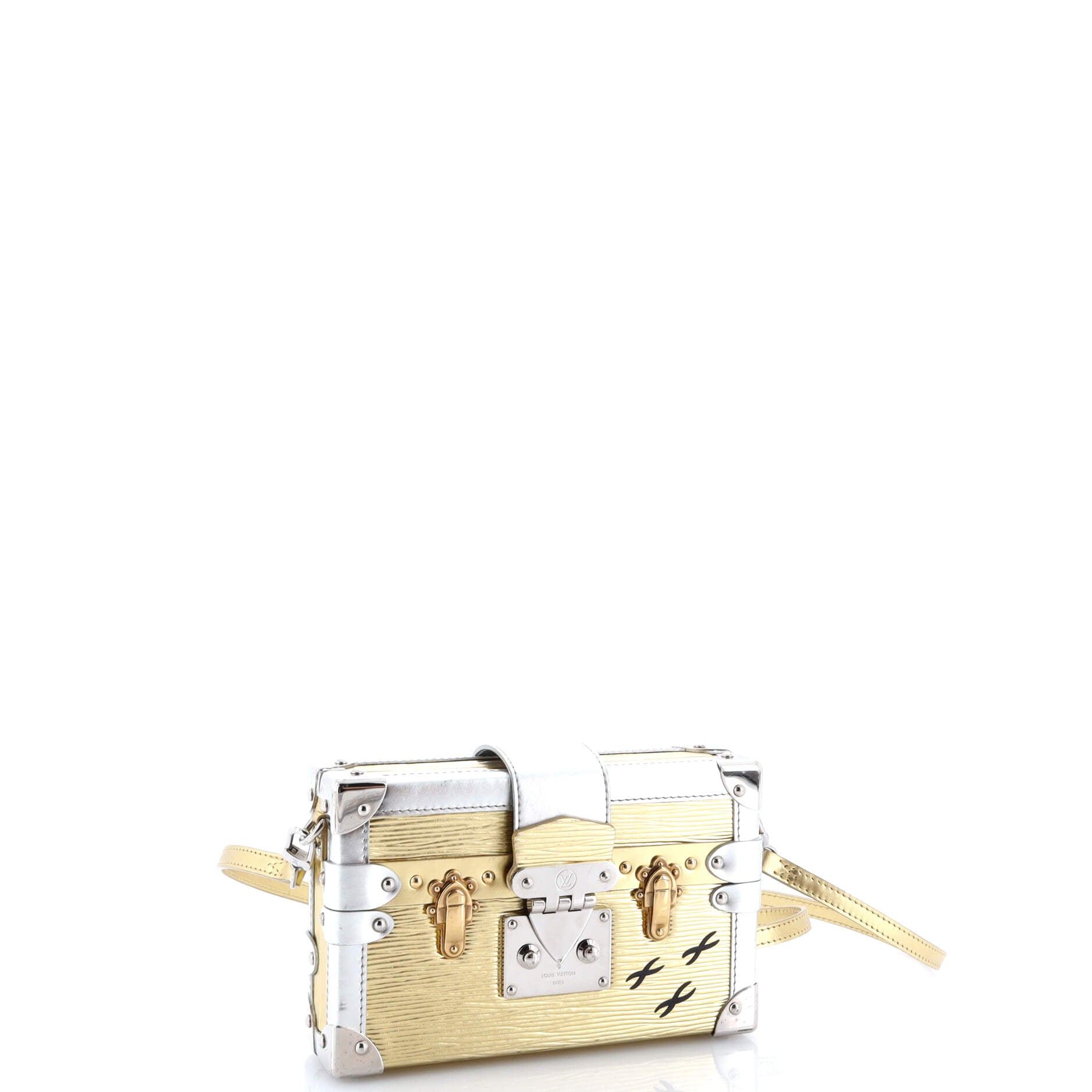 Pre-Loved Louis Vuitton Petite Malle Handbag Epi Leather - Image 2