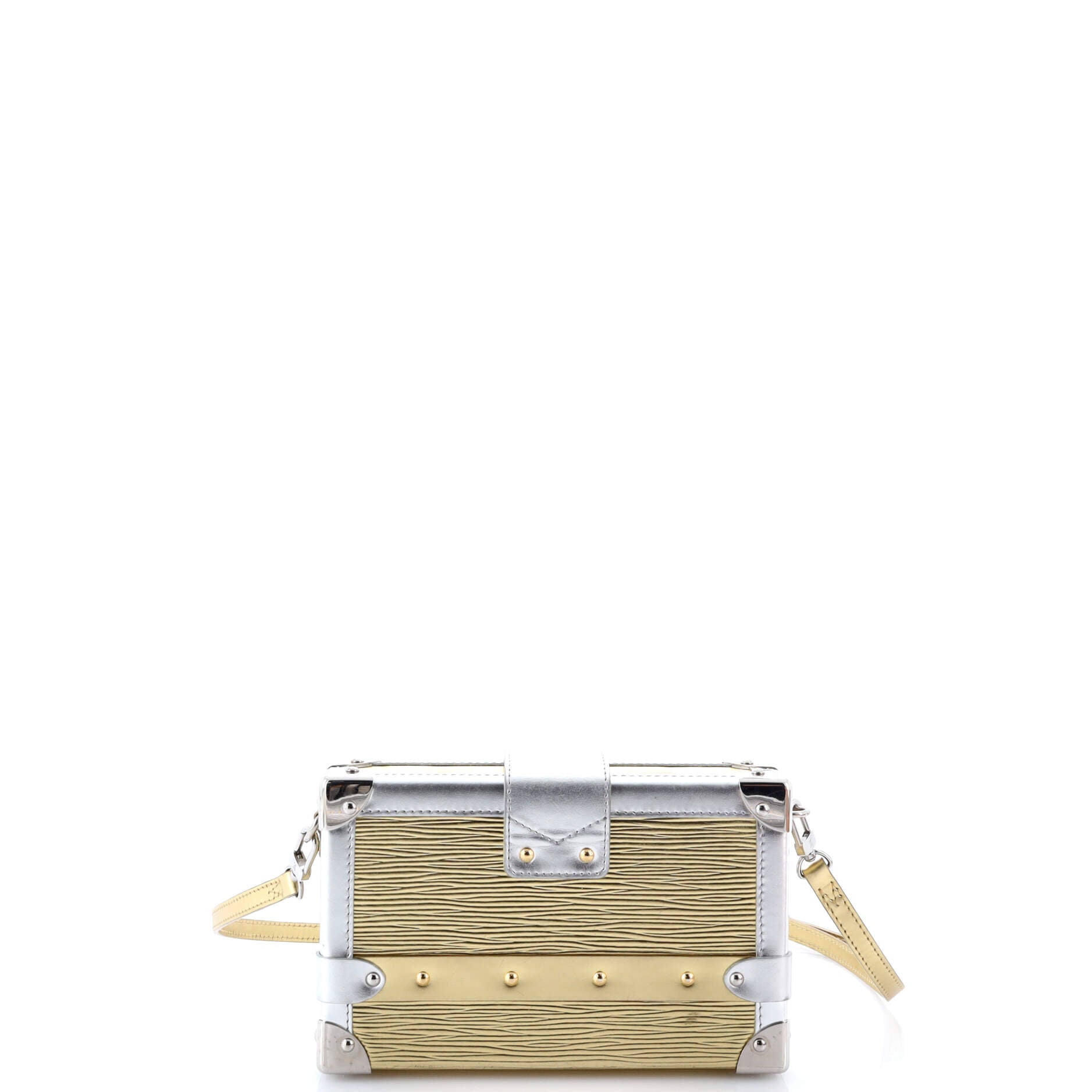 Pre-Loved Louis Vuitton Petite Malle Handbag Epi Leather - Image 3