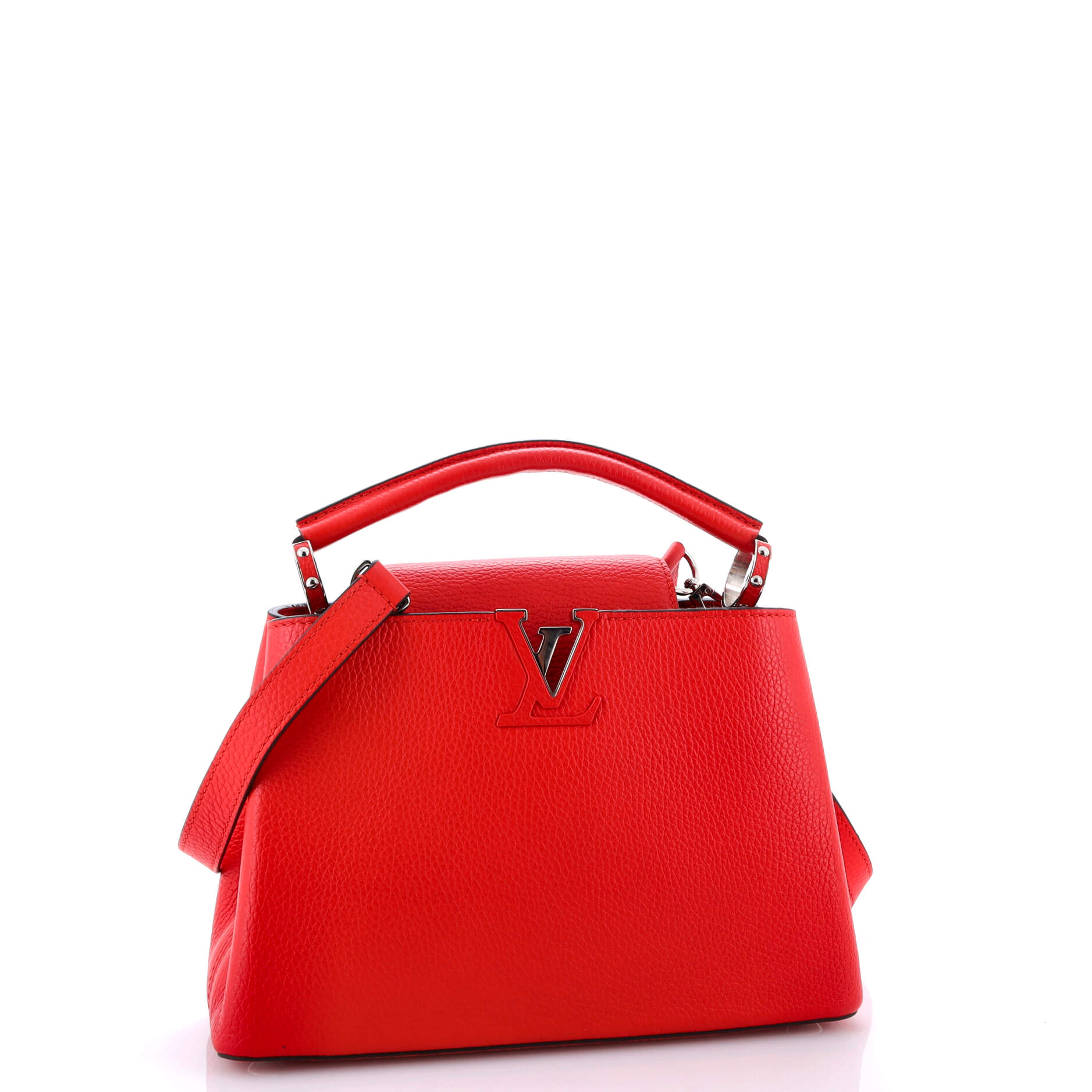 Pre-Loved Louis Vuitton Capucines Bag Leather BB - Image 2