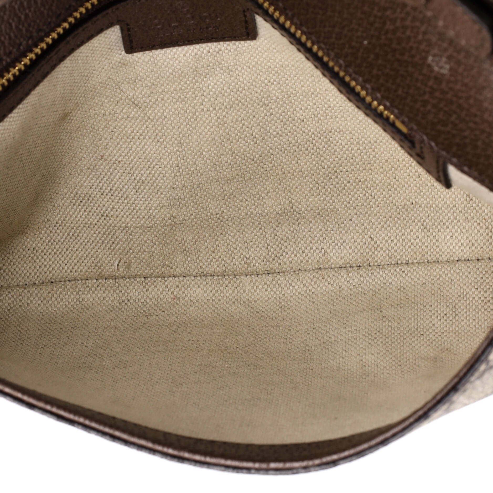 Pre-Loved Gucci Blondie NM Chain Flap Bag GG Coated Canvas Small - Image 5