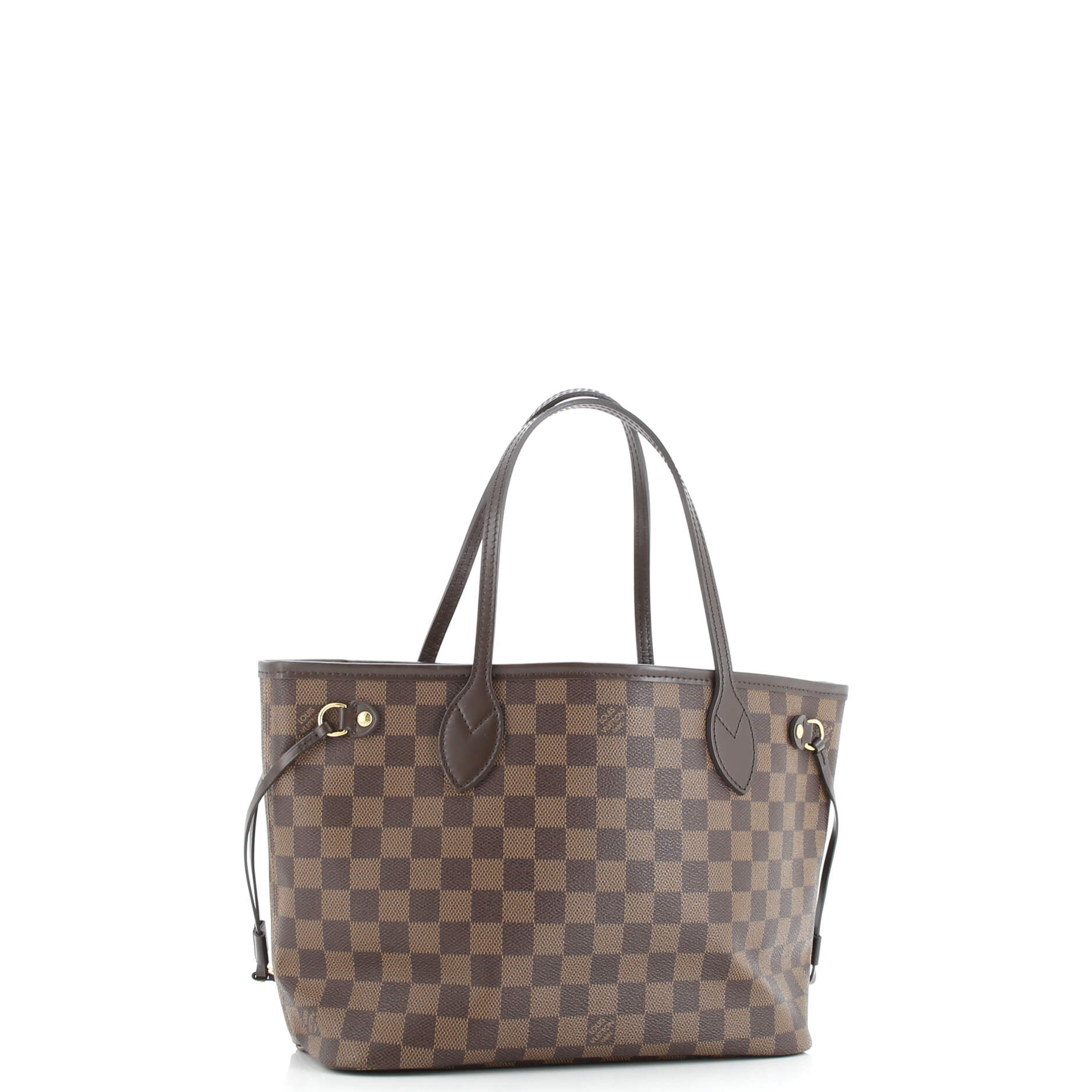 Pre-Loved Louis Vuitton Neverfull NM Tote Damier PM - Image 2