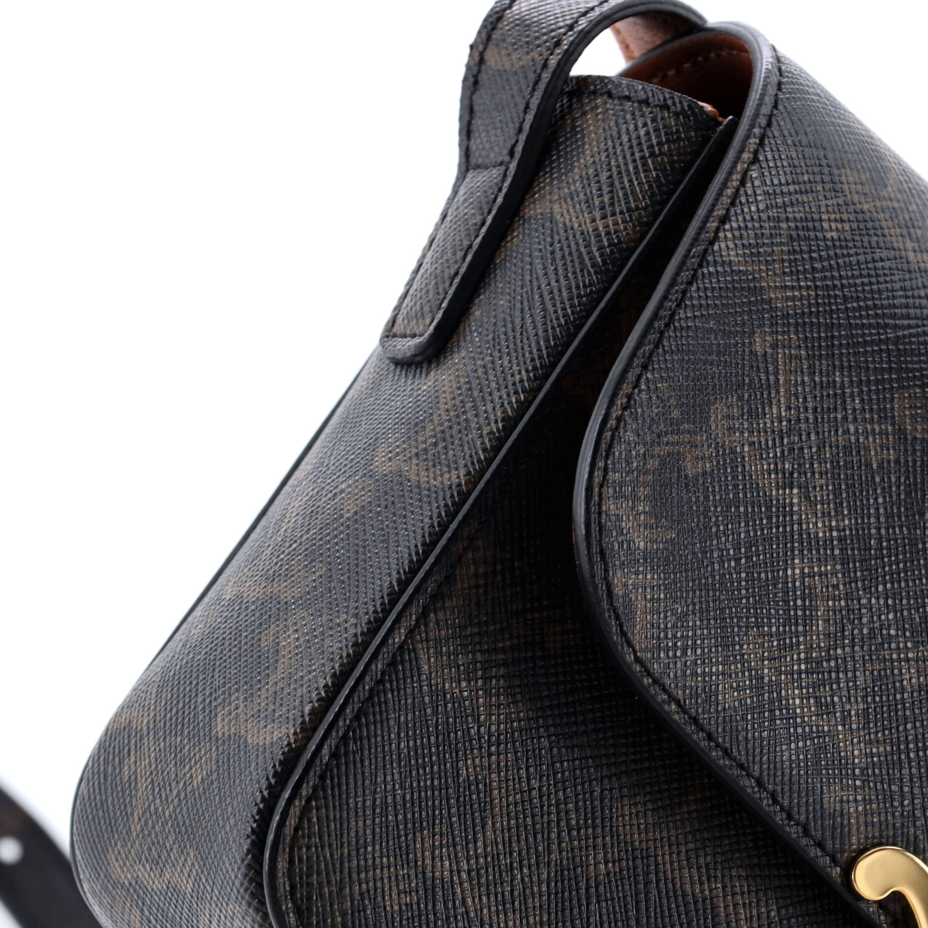 Pre-Loved Celine Triomphe Shoulder Bag Triomphe Coated Canvas Nano - Image 6