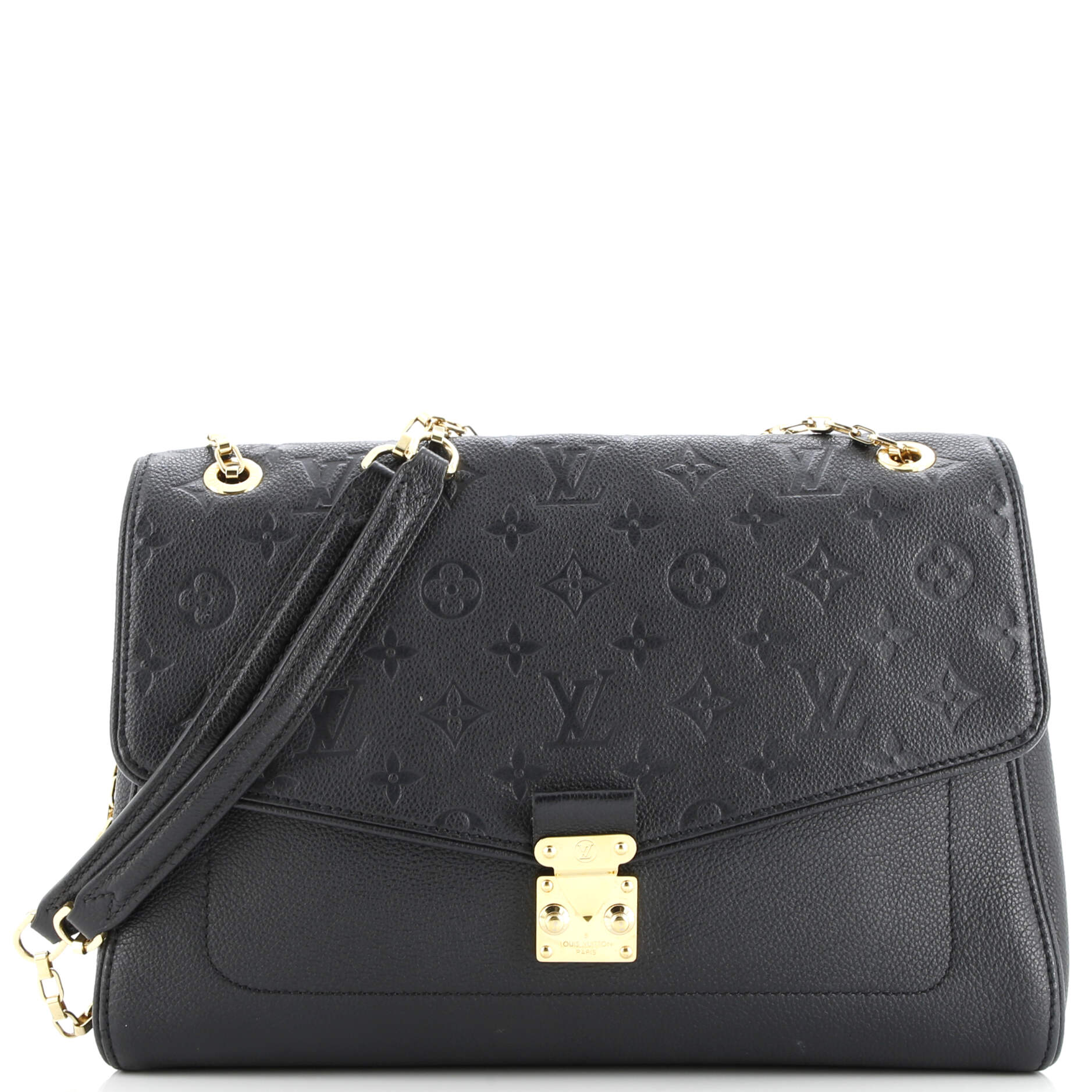 Pre-Loved Louis Vuitton Saint Germain Handbag Monogram Empreinte Leather MM