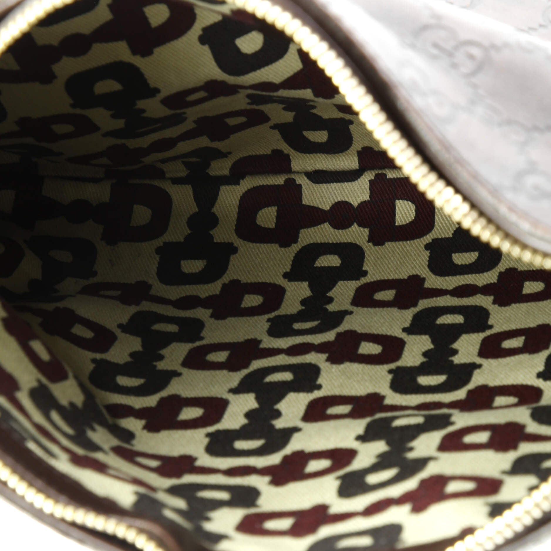 Pre-Loved Gucci Creole Hobo Guccissima Leather Medium - Image 10