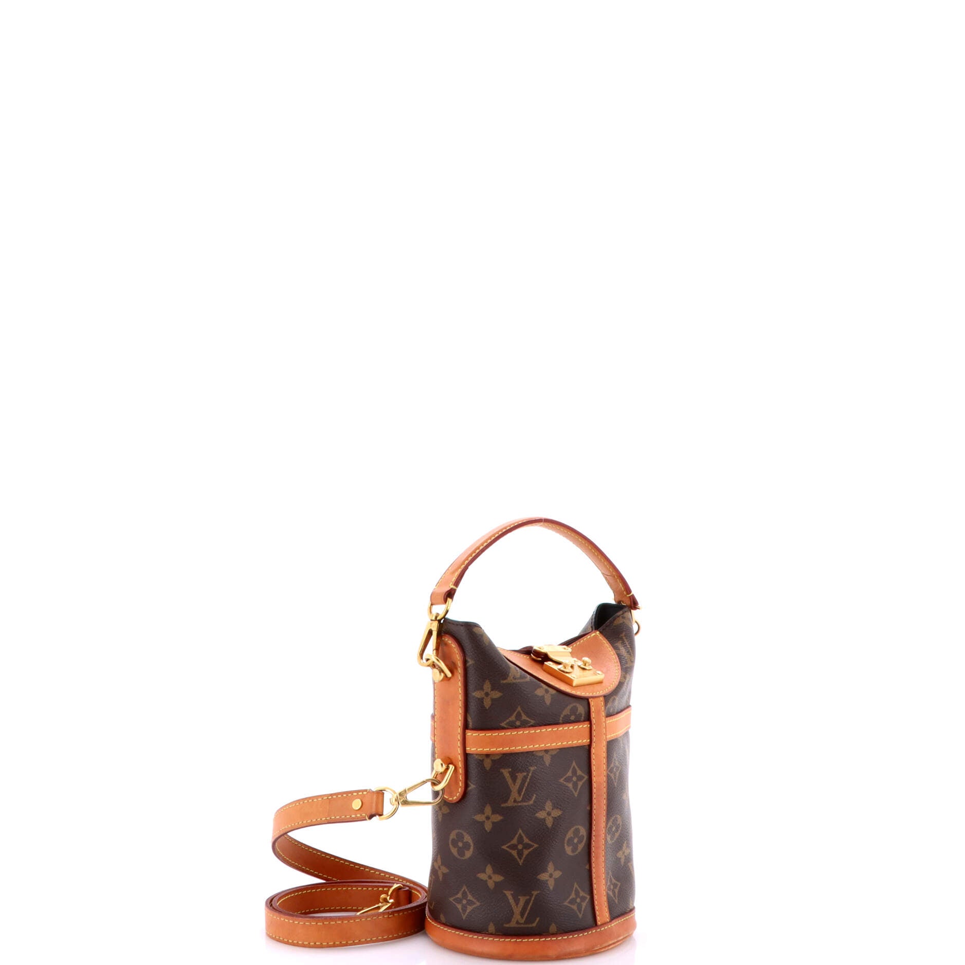 Pre-Loved Louis Vuitton Duffle Handbag Monogram Canvas - Image 2