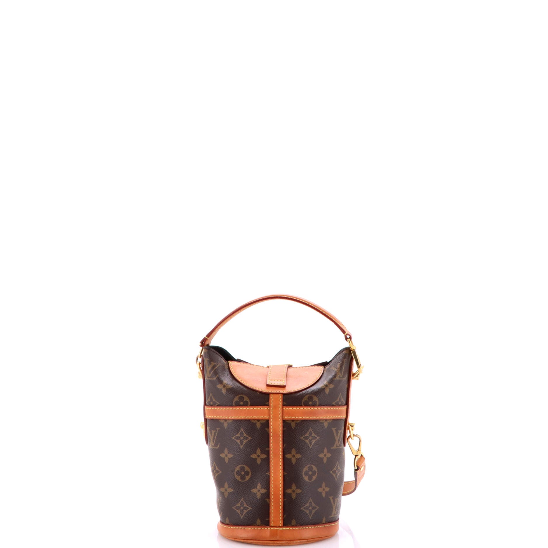 Pre-Loved Louis Vuitton Duffle Handbag Monogram Canvas - Image 3