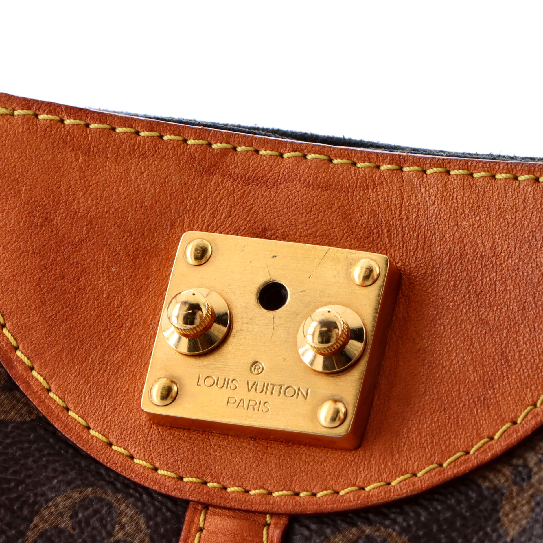 Pre-Loved Louis Vuitton Duffle Handbag Monogram Canvas - Image 7