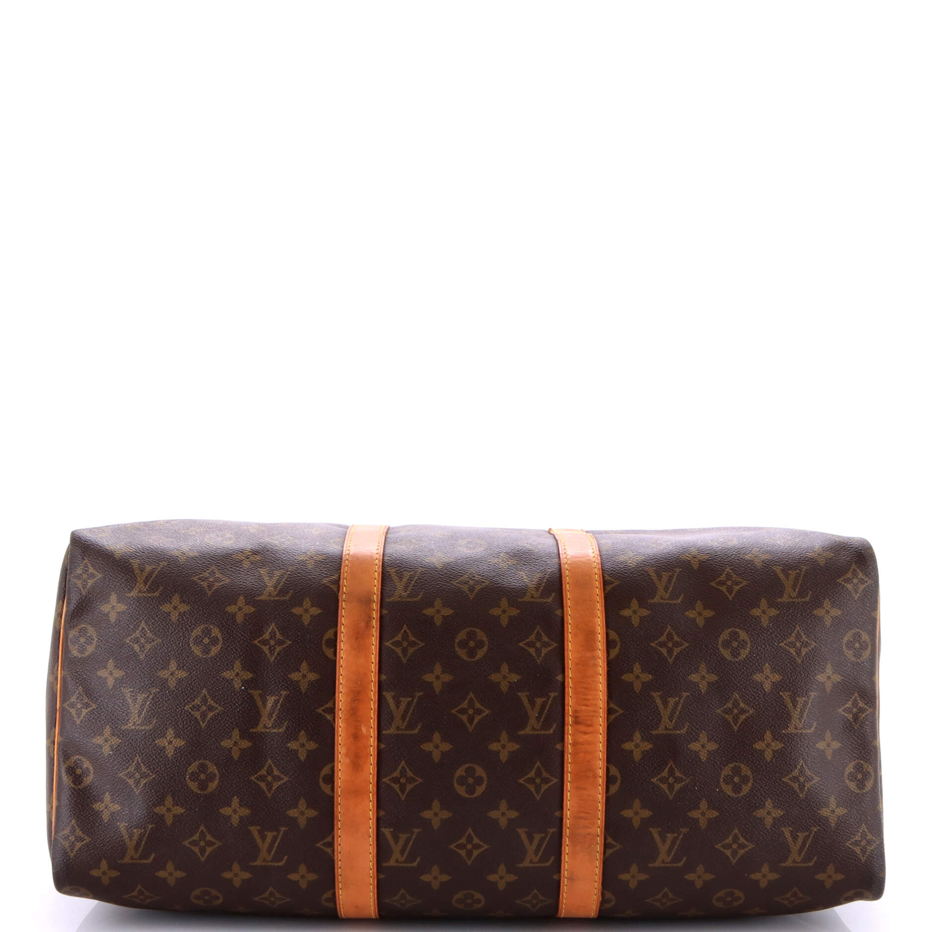 Pre-Loved Louis Vuitton Keepall Bandouliere Bag Monogram Canvas 50 - Image 4