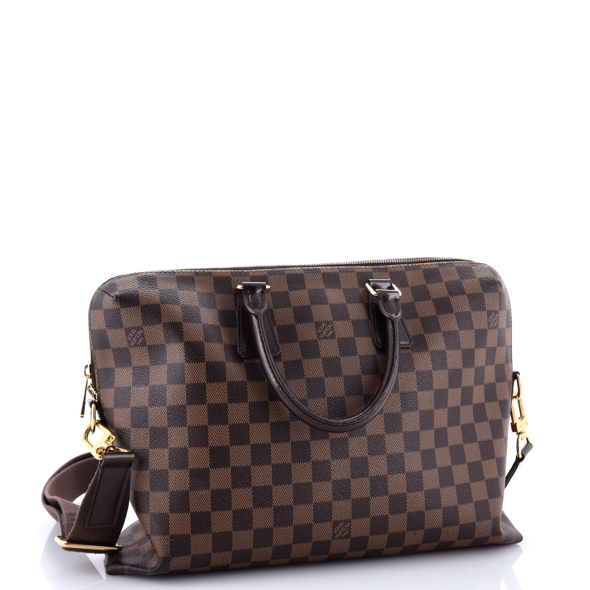 Pre-Loved Louis Vuitton Porte-Documents Jour Bag Damier - Image 2