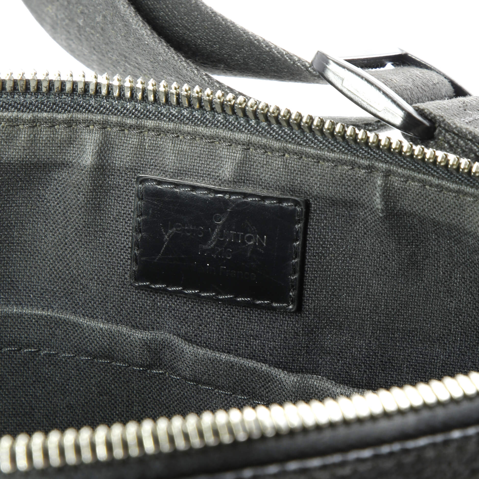 Pre-Loved Louis Vuitton Mick Messenger Bag Damier Graphite PM - Image 6