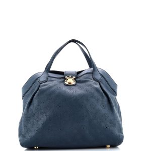 Pre-Loved Louis Vuitton Cirrus Handbag Mahina Leather MM