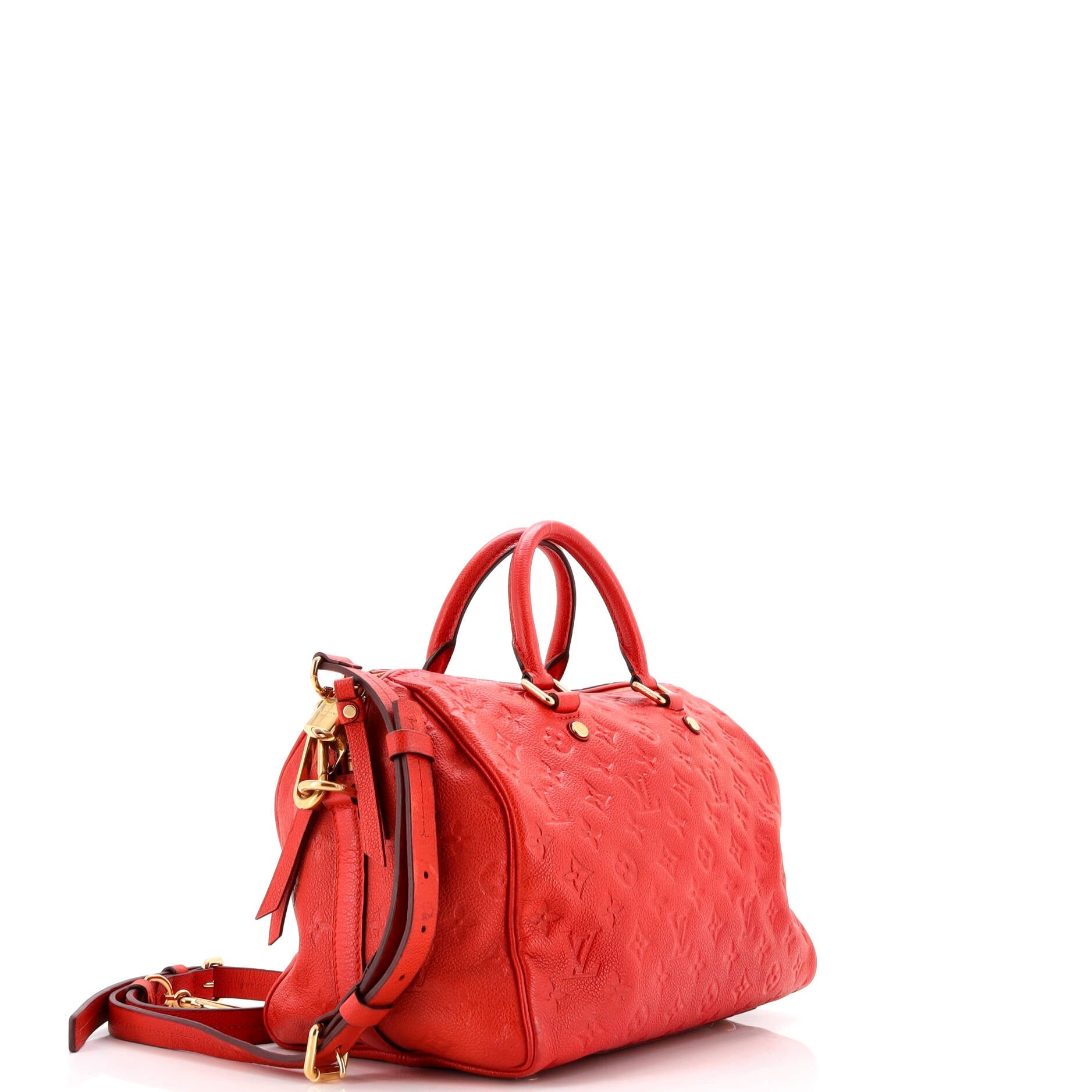 Pre-Loved Louis Vuitton Speedy Bandouliere Bag Monogram Empreinte Leather 30 - Image 2