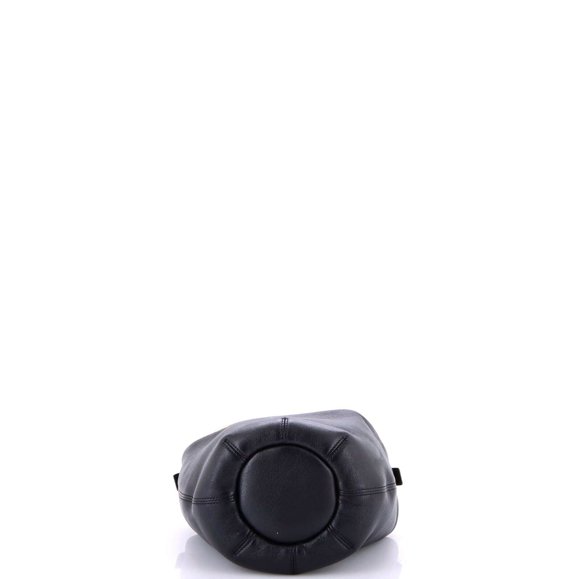 Pre-Loved Chloe Bracelet Zip Shoulder Bag Leather Small - Image 4