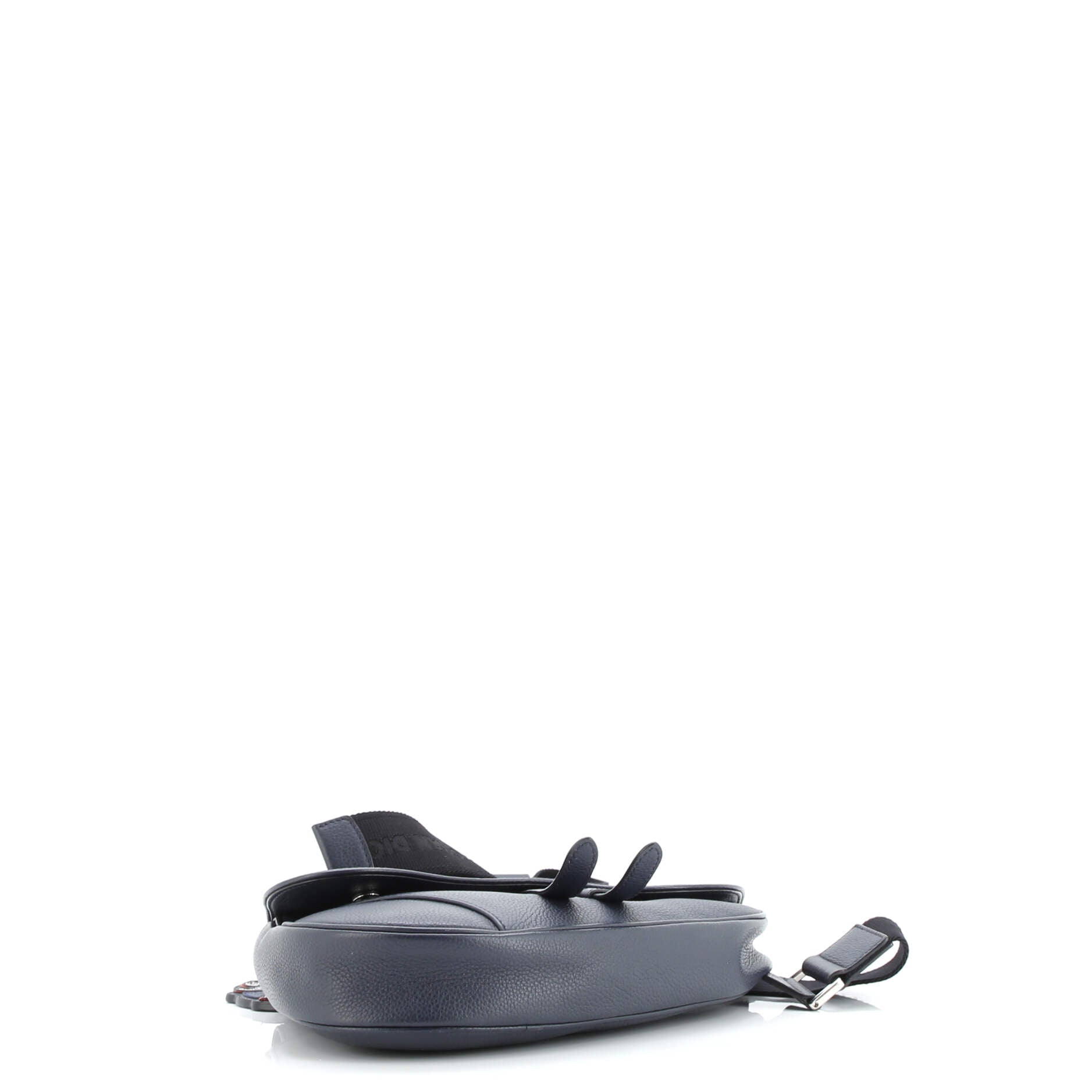 Pre-Loved Christian Dior Shawn Stussy Saddle Crossbody Bag Printed Leather - Image 4