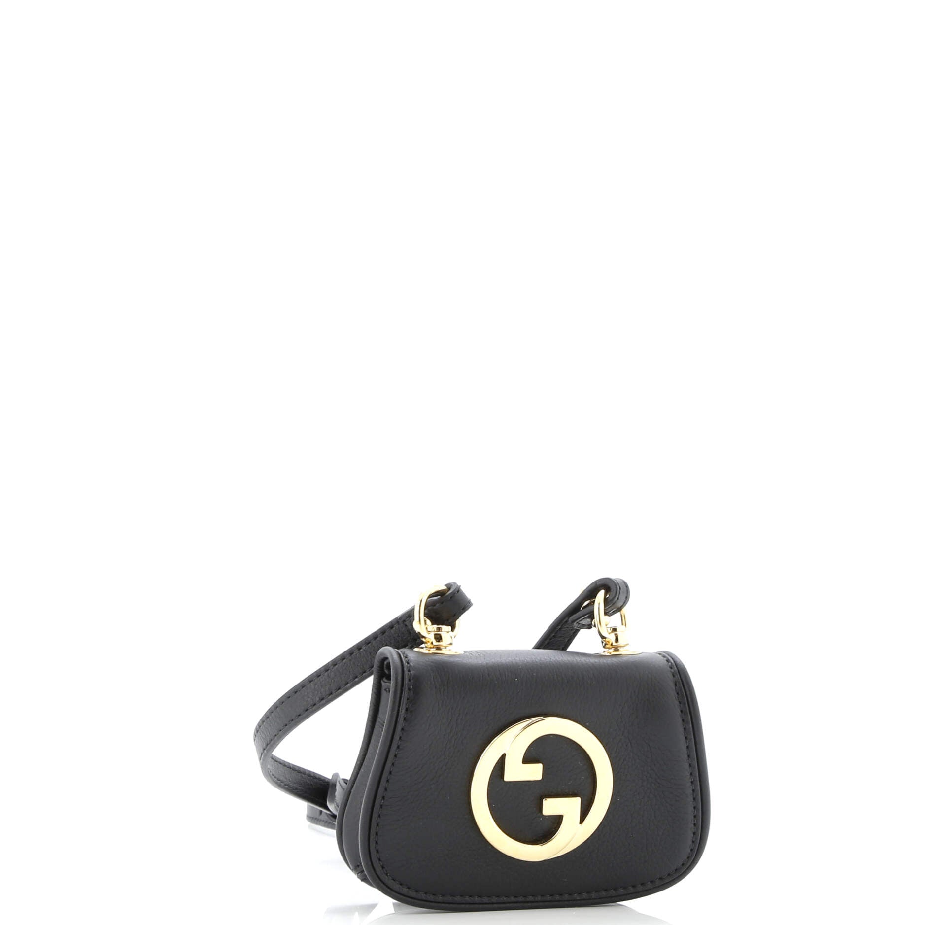 Pre-Loved Gucci Blondie NM Card Case Wallet with Strap Leather - Image 2