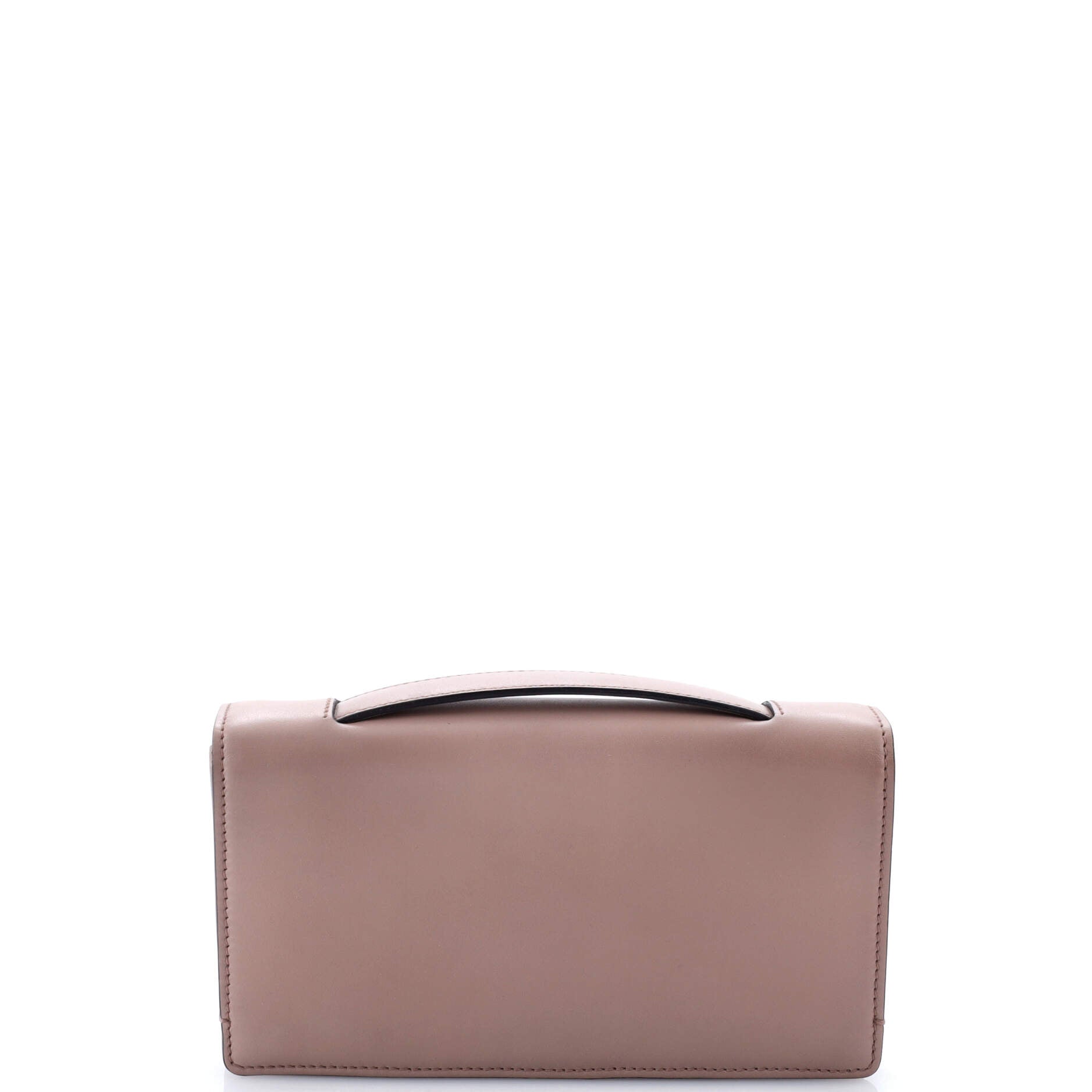 Pre-Loved Christian Dior Bee Clutch Leather - Image 3
