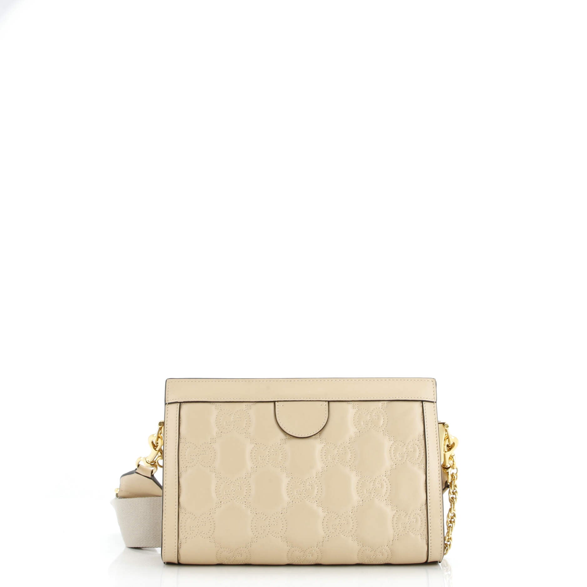 Pre-Loved Gucci GG Shoulder Bag GG Matelasse Leather Small - Image 3