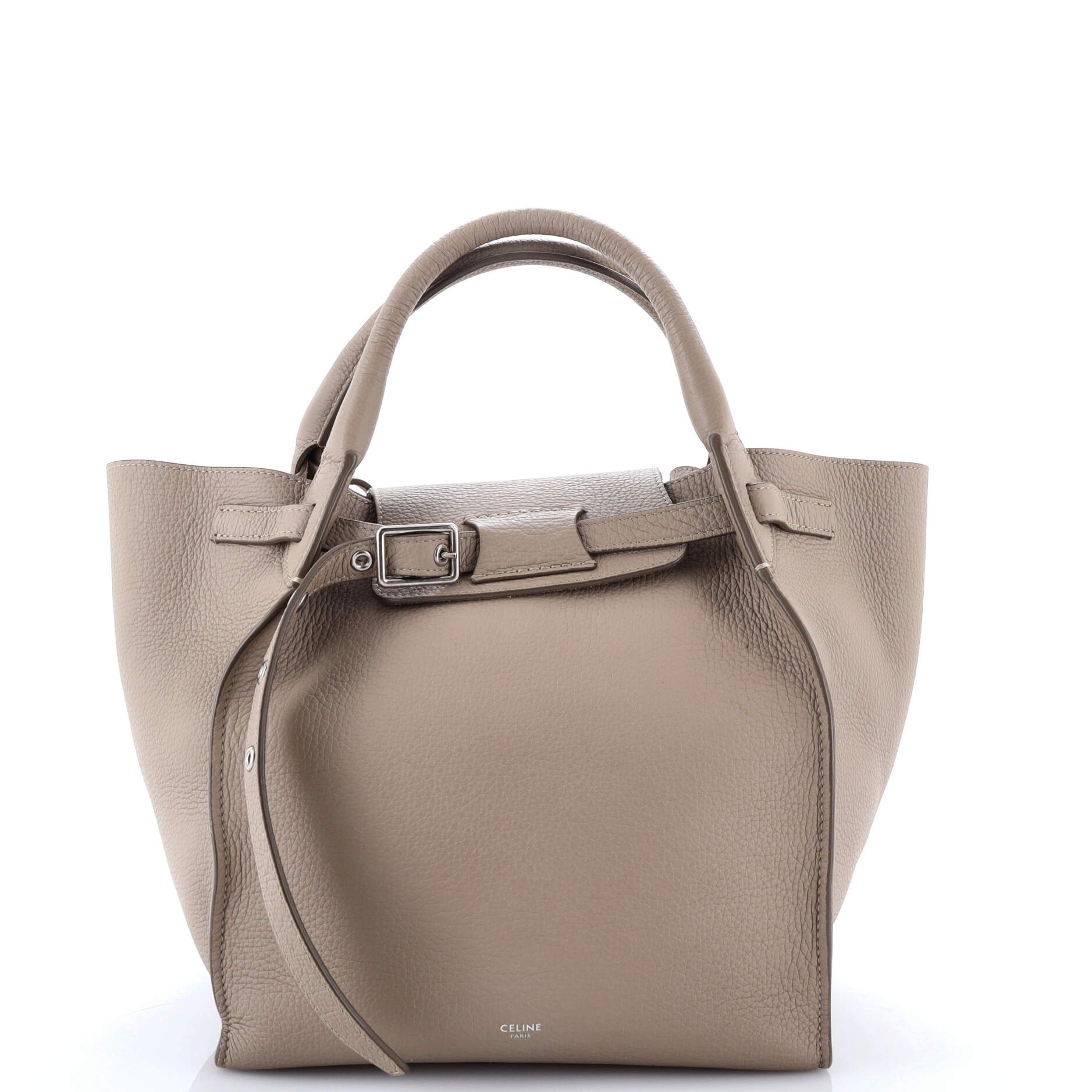 Pre-Loved Celine Big Bag Grained Calfskin Small