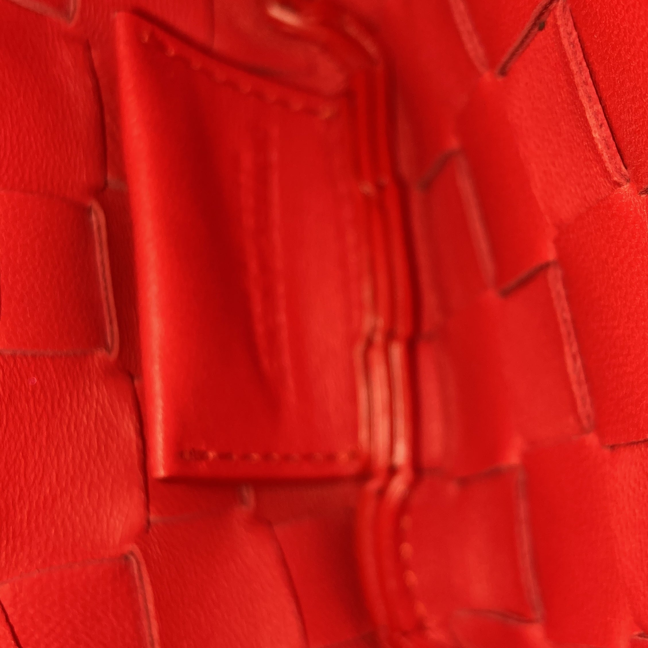 Pre-Loved Bottega Veneta Sardine Top Handle Bag Intrecciato Nappa Mini - Image 6