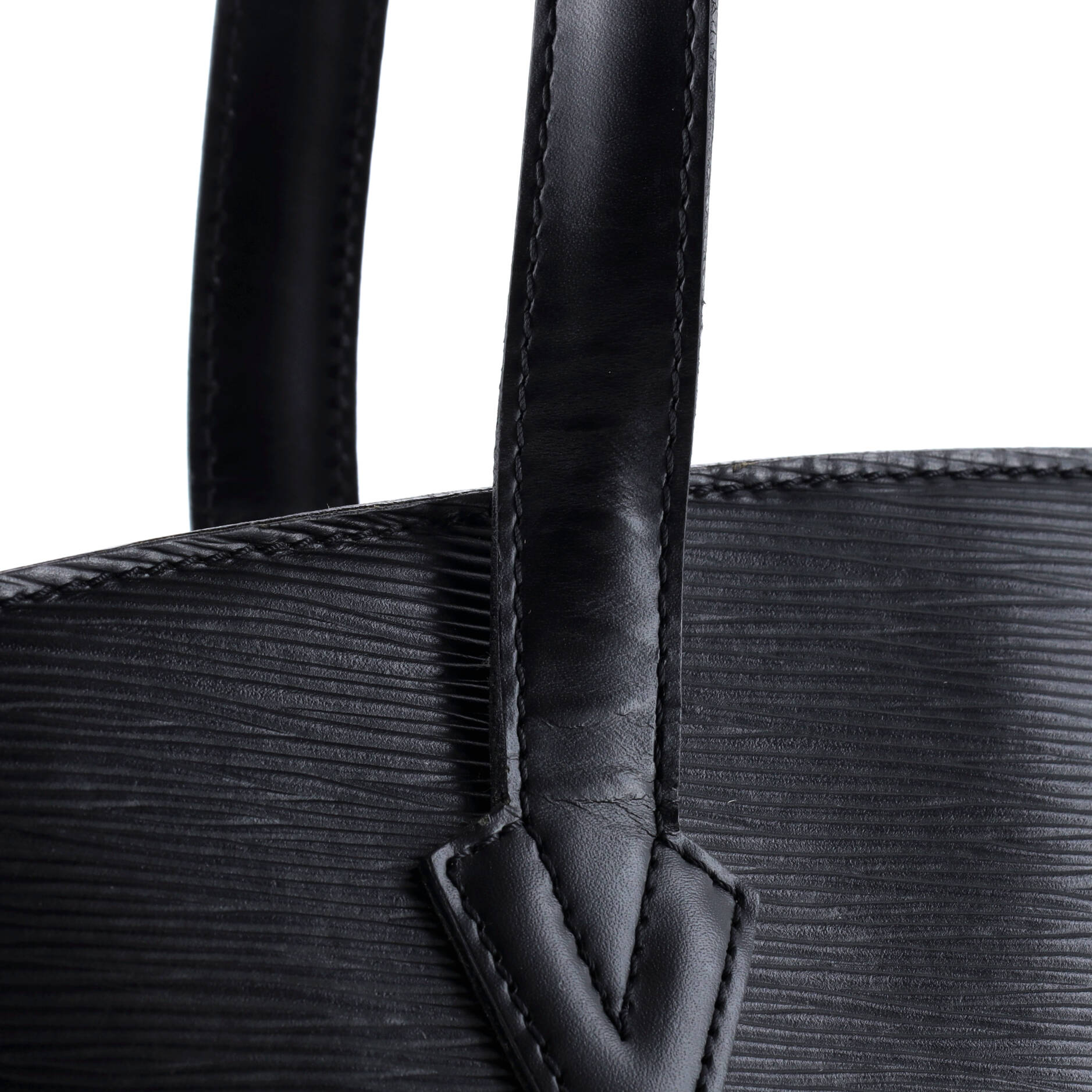 Pre-Loved Louis Vuitton Saint Jacques Handbag Epi Leather GM - Image 6