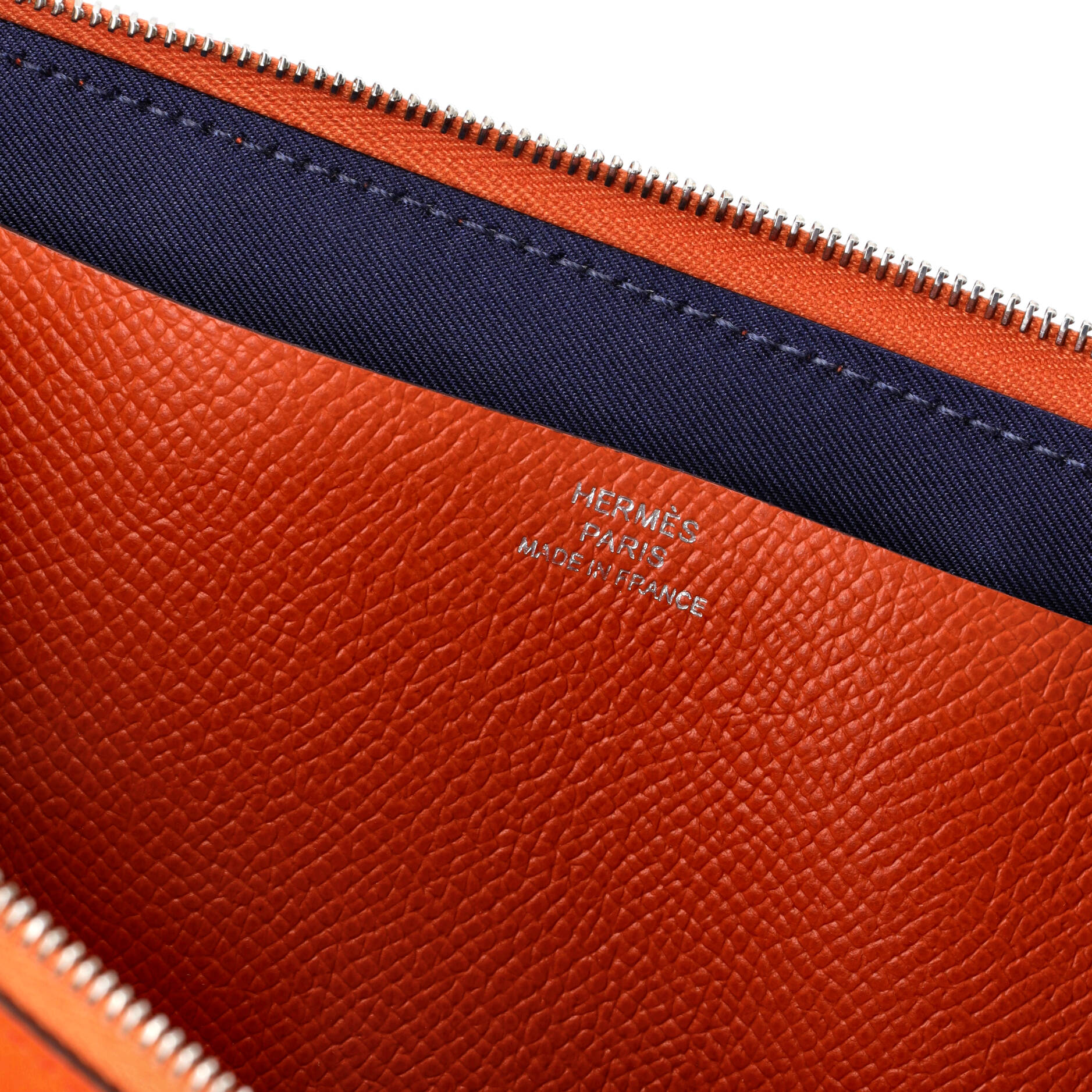 Pre-Loved Hermes Nouveau To Go Wallet Epsom with Swift - Image 6