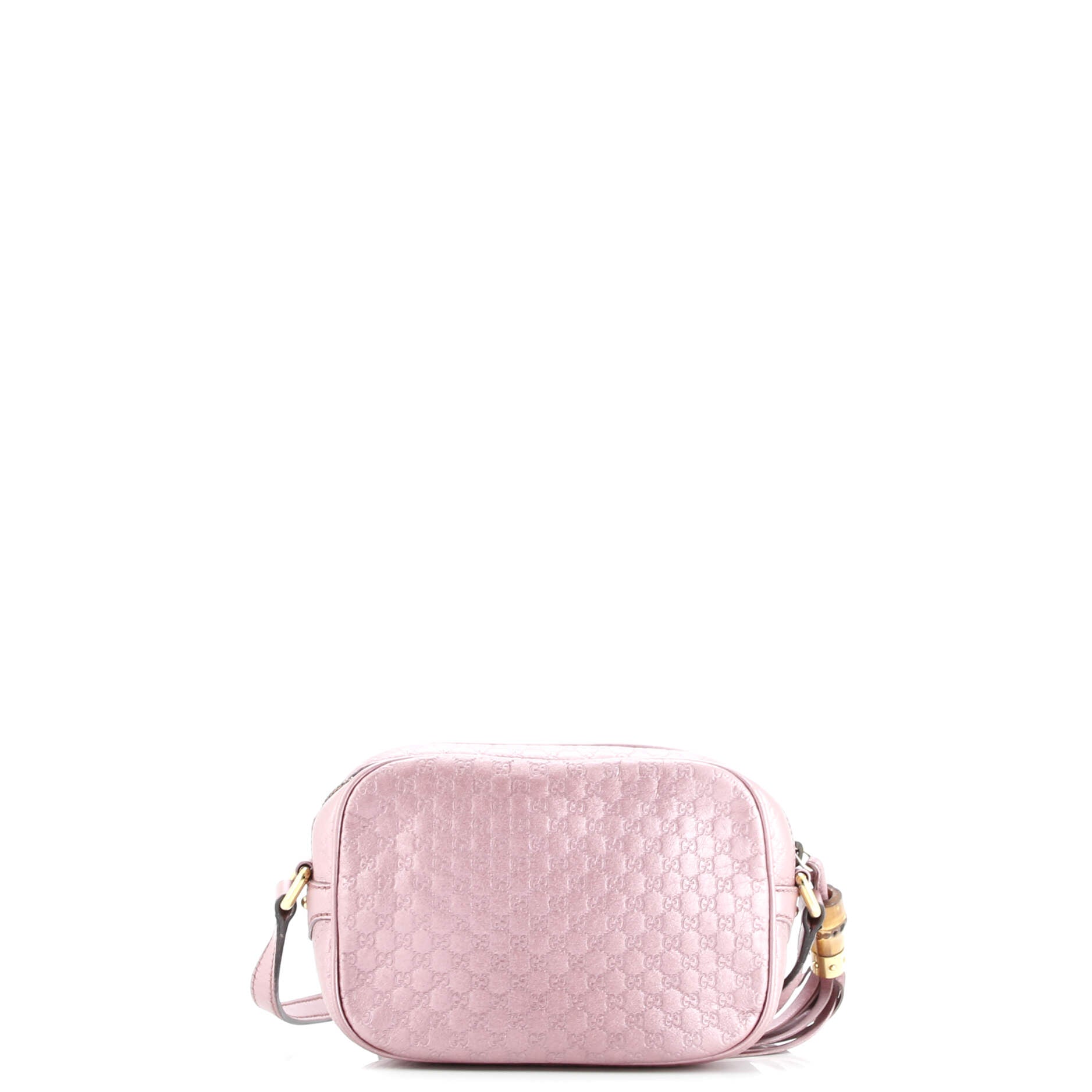 Pre-Loved Gucci Sunshine Disco Crossbody Bag Microguccissima Leather Small - Image 3