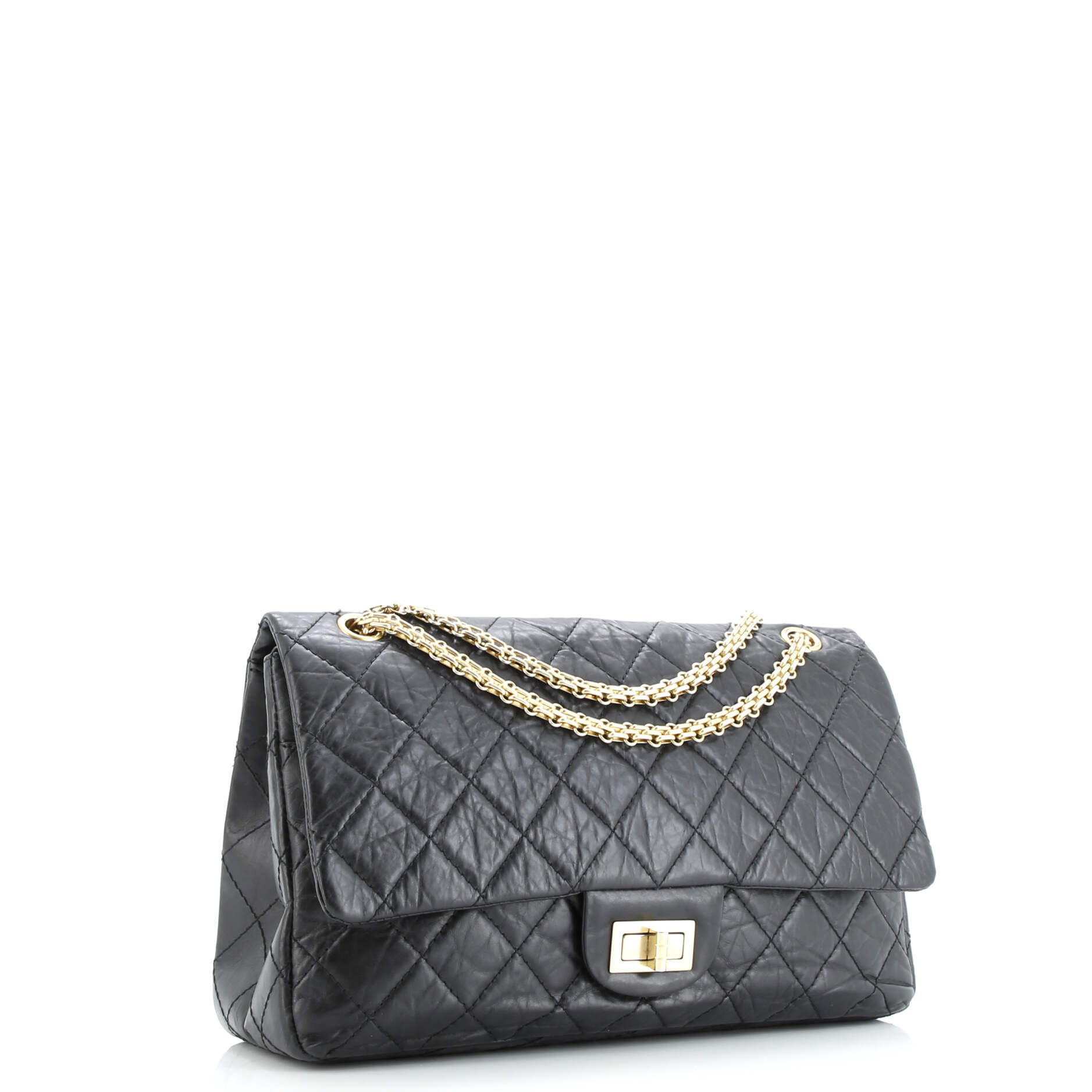 Pre-Loved Chanel Reissue 2.55 Flap Bag Quilted Aged Calfskin 227 - Image 2