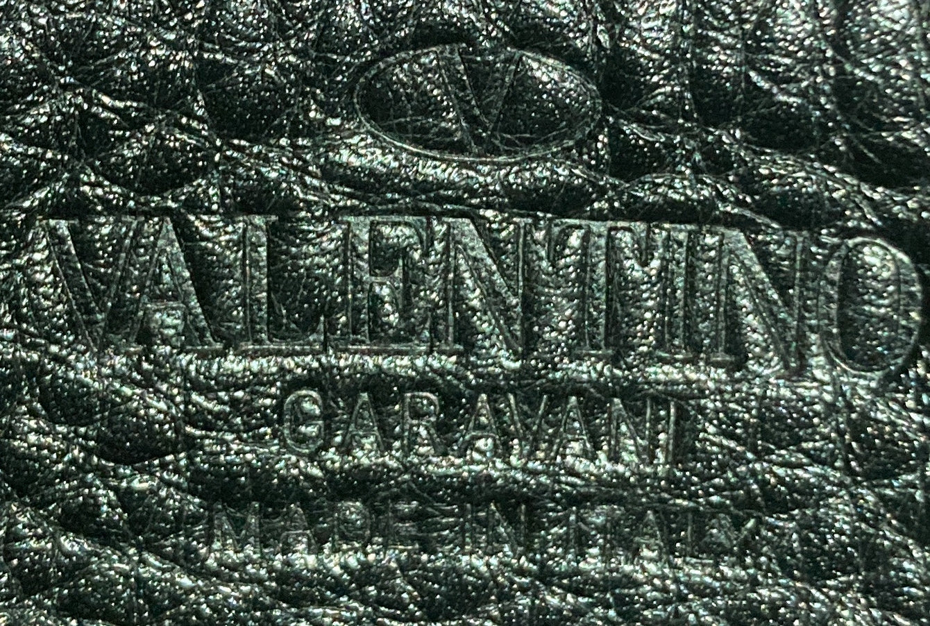 Pre-Loved Valentino Rockstud Flip Lock Messenger Bag Leather Mini - Image 7