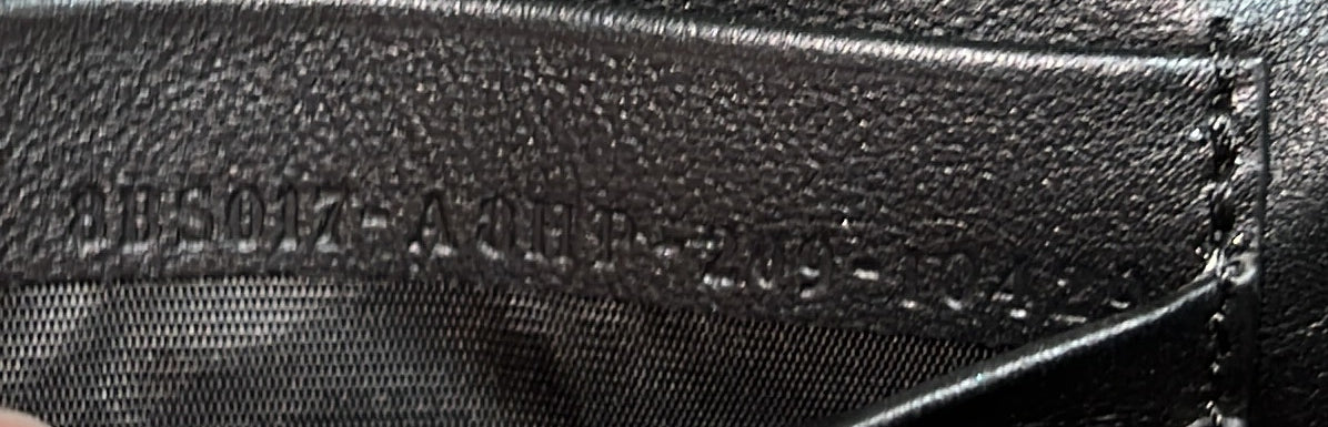 Pre-Loved Fendi Baguette NM Bag Zucca Shearling Mini - Image 8