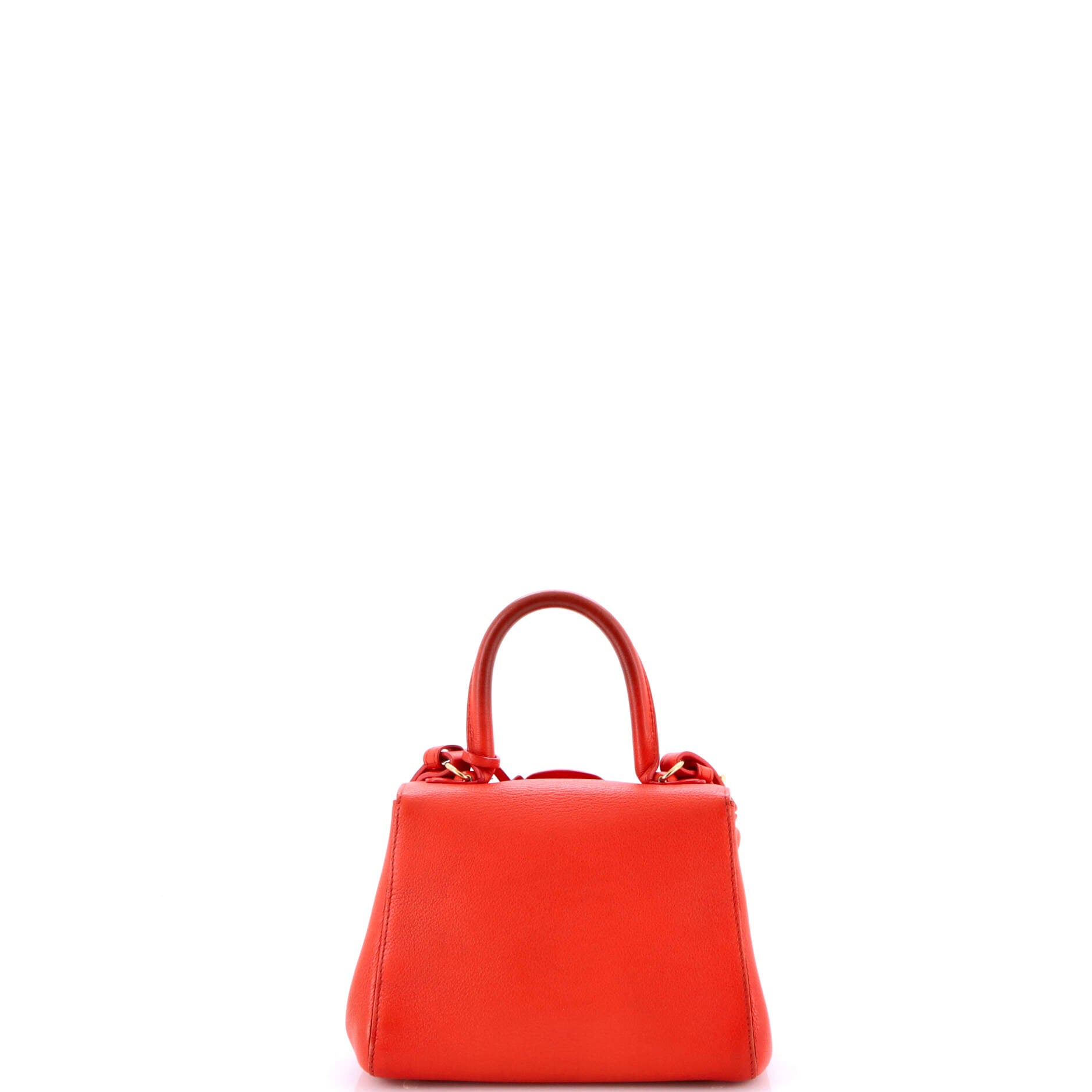 Pre-Loved Delvaux Brillant Brillant Top Handle Bag Leather Mini - Image 3