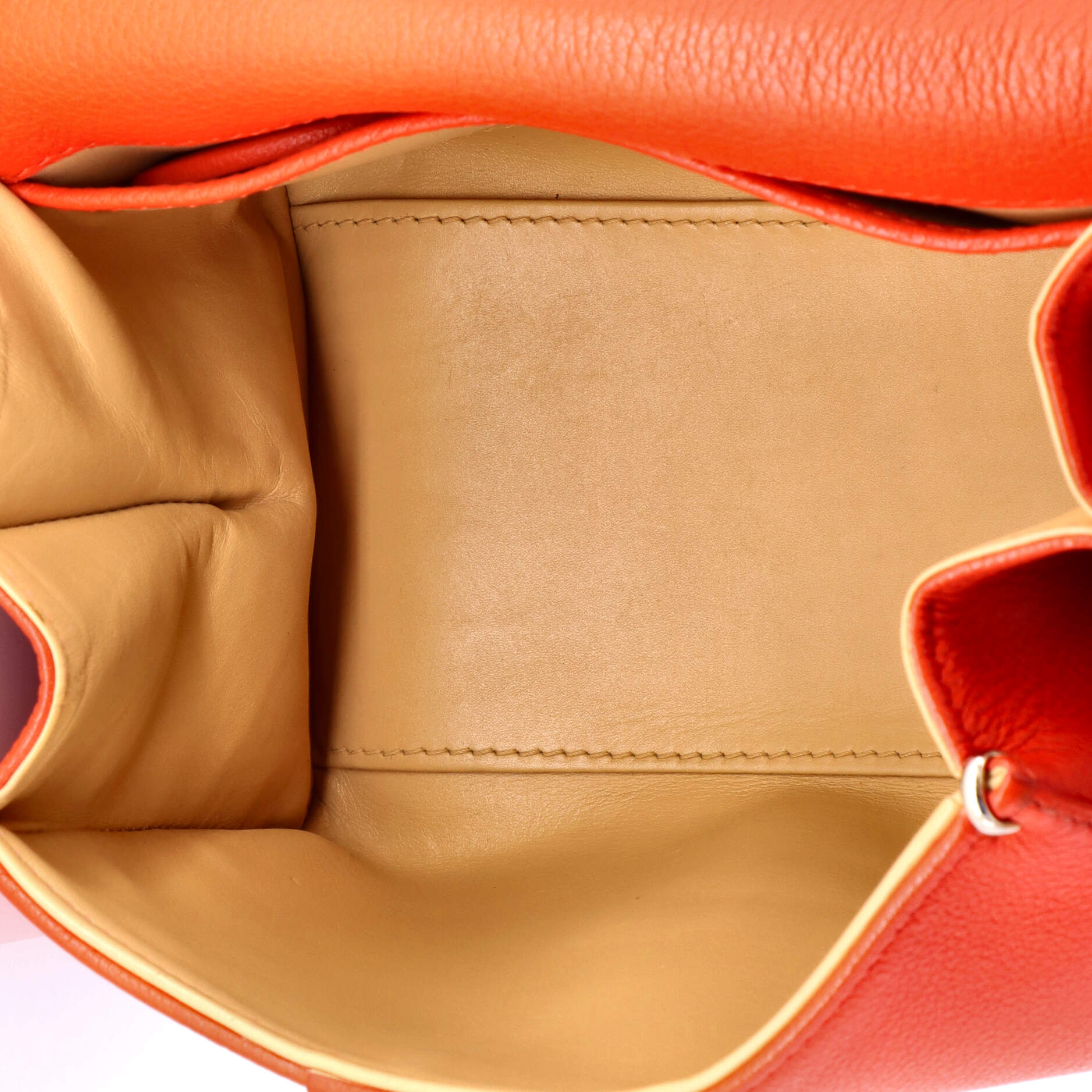 Pre-Loved Delvaux Brillant Brillant Top Handle Bag Leather Mini - Image 5