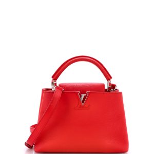 Pre-Loved Louis Vuitton Capucines Bag Leather BB